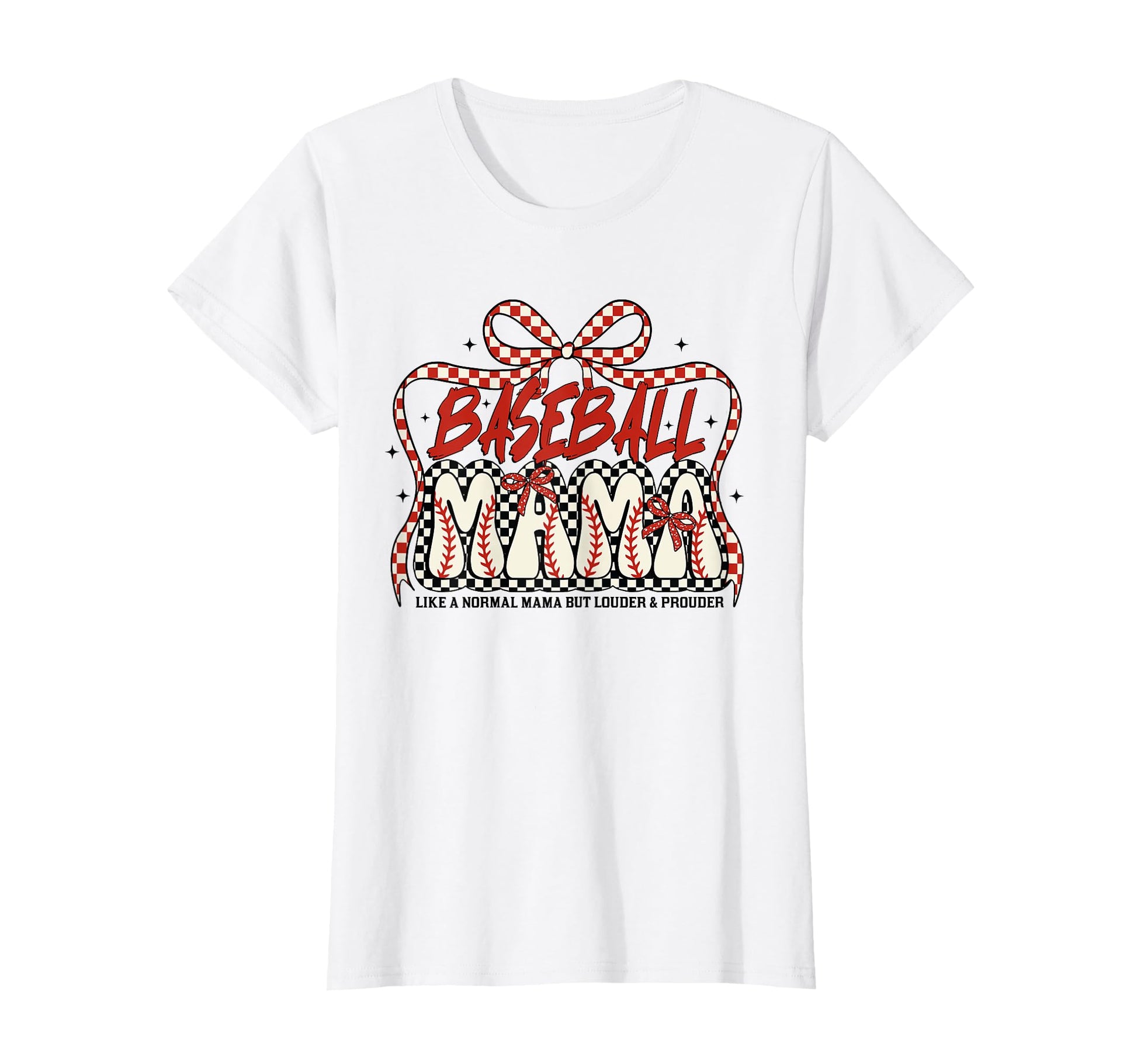 Mama Coquette Bow Game Day T-Shirt - Casual Everyday Wear Men Women - T-Shirt, Sweatshirt, Hoodie