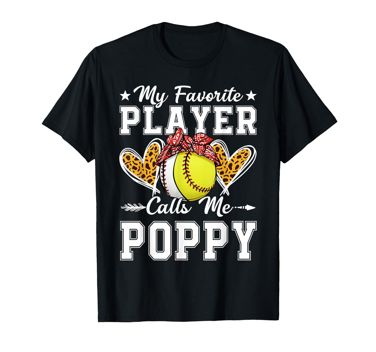 My Favorite Player Calls Me Poppy T-Shirt - Unique Graphic Men Women - T-Shirt, Sweatshirt, Hoodie