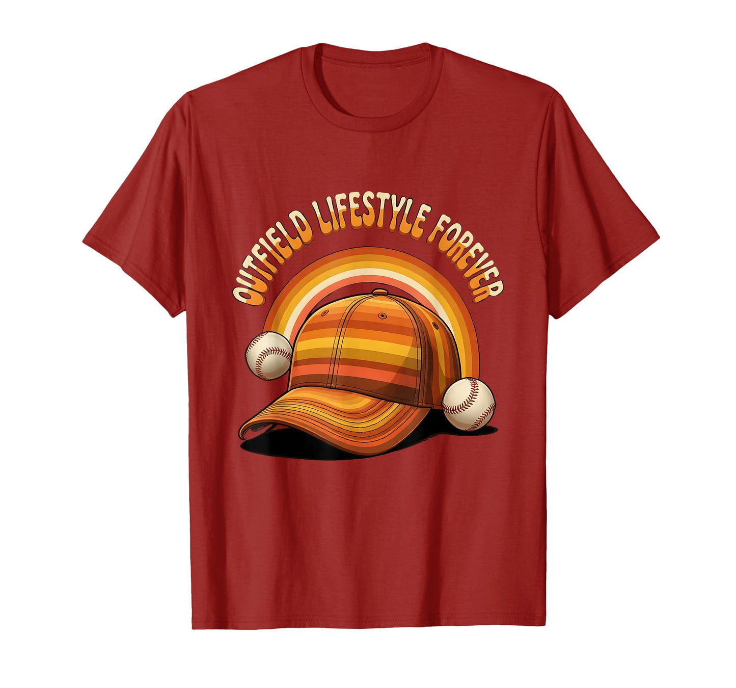 Outfield Lifestyle Forever Baseball T-Shirt - Streetwear Style Men Women - T-Shirt, Sweatshirt, Hoodie