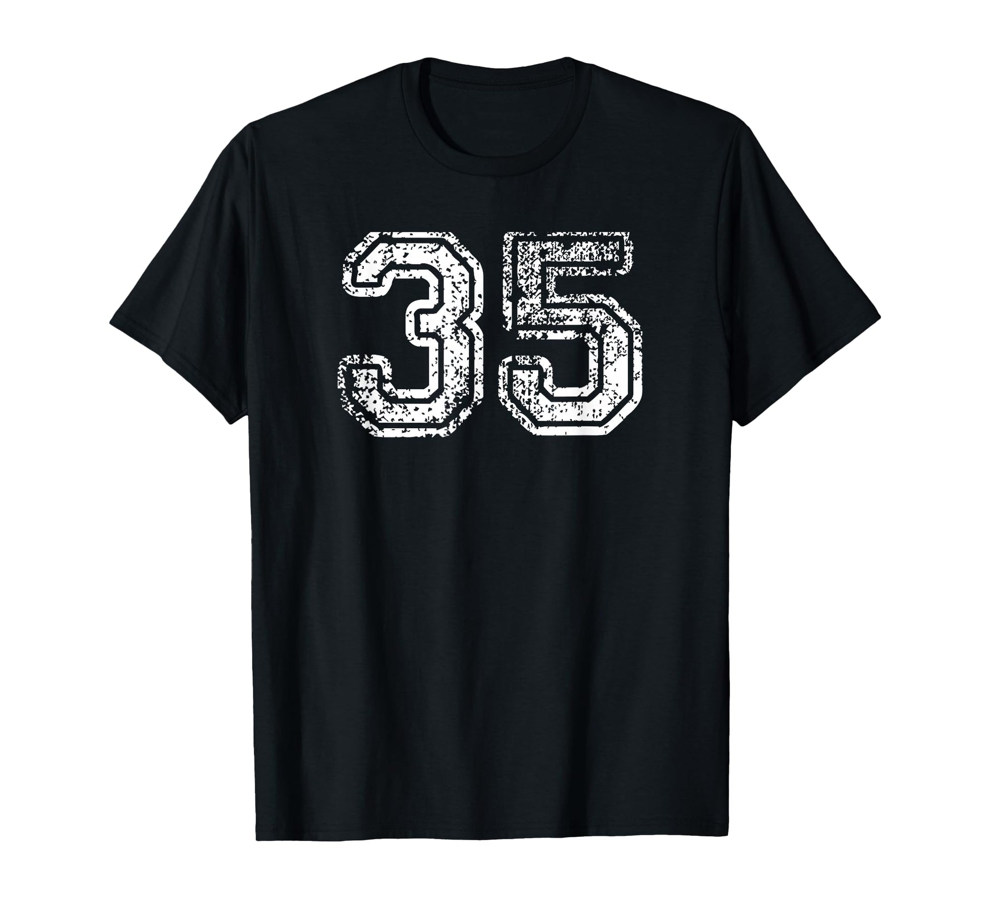 Number 35 Baseball Football Soccer T-Shirt - Streetwear Style Men Women - T-Shirt, Sweatshirt, Hoodie