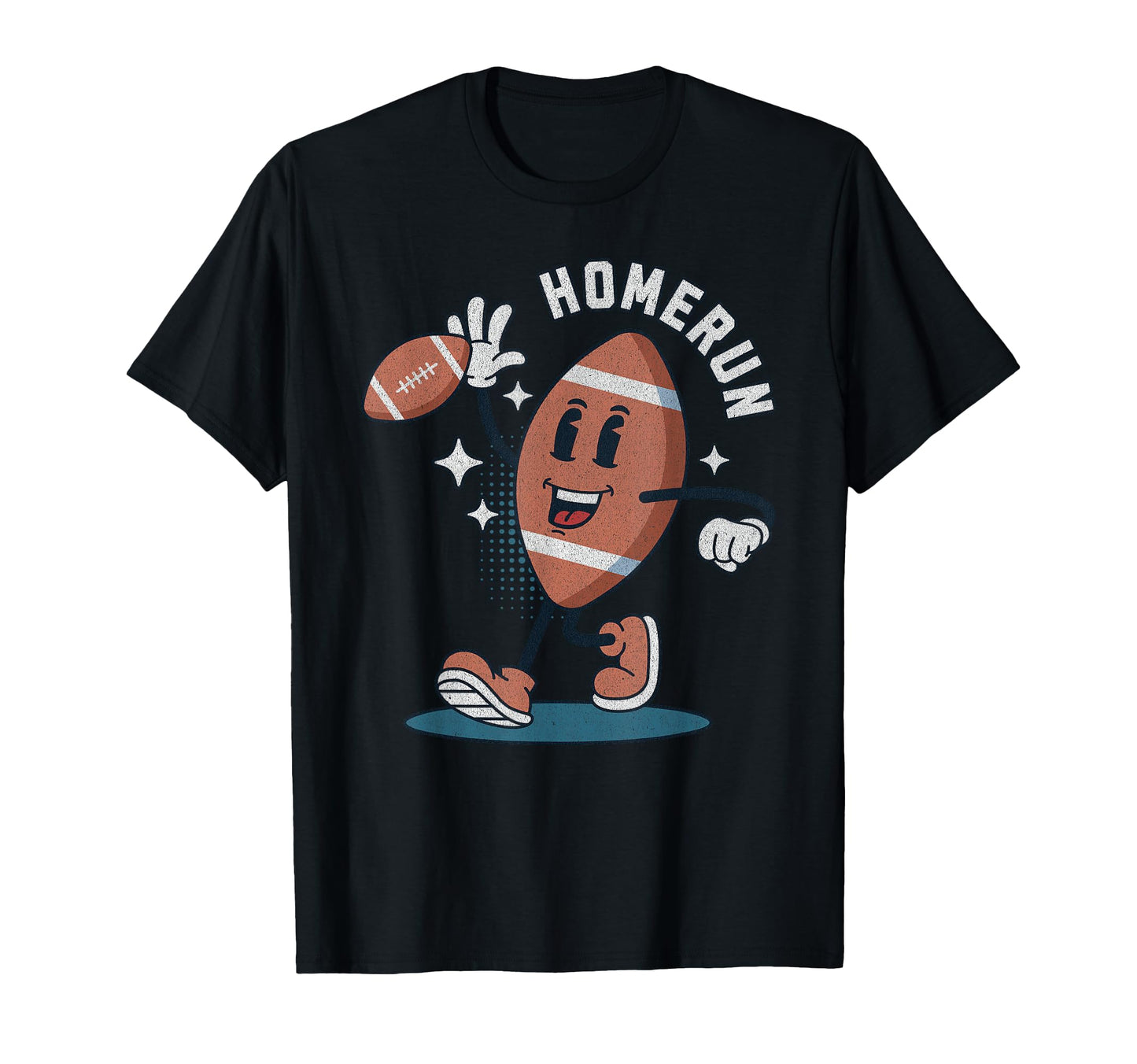 Funny Homerun Baseball Football Mash T-Shirt - Minimalist Print Men Women - T-Shirt, Sweatshirt, Hoodie