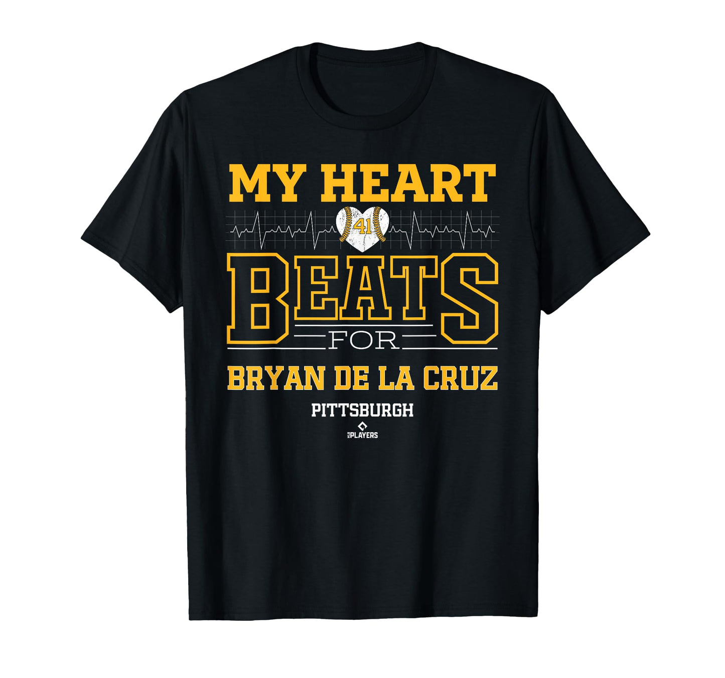 My Heart Beats Bryan De La Cruz T-Shirt - Unique Graphic for Adults - T-Shirt, Sweatshirt, Hoodie