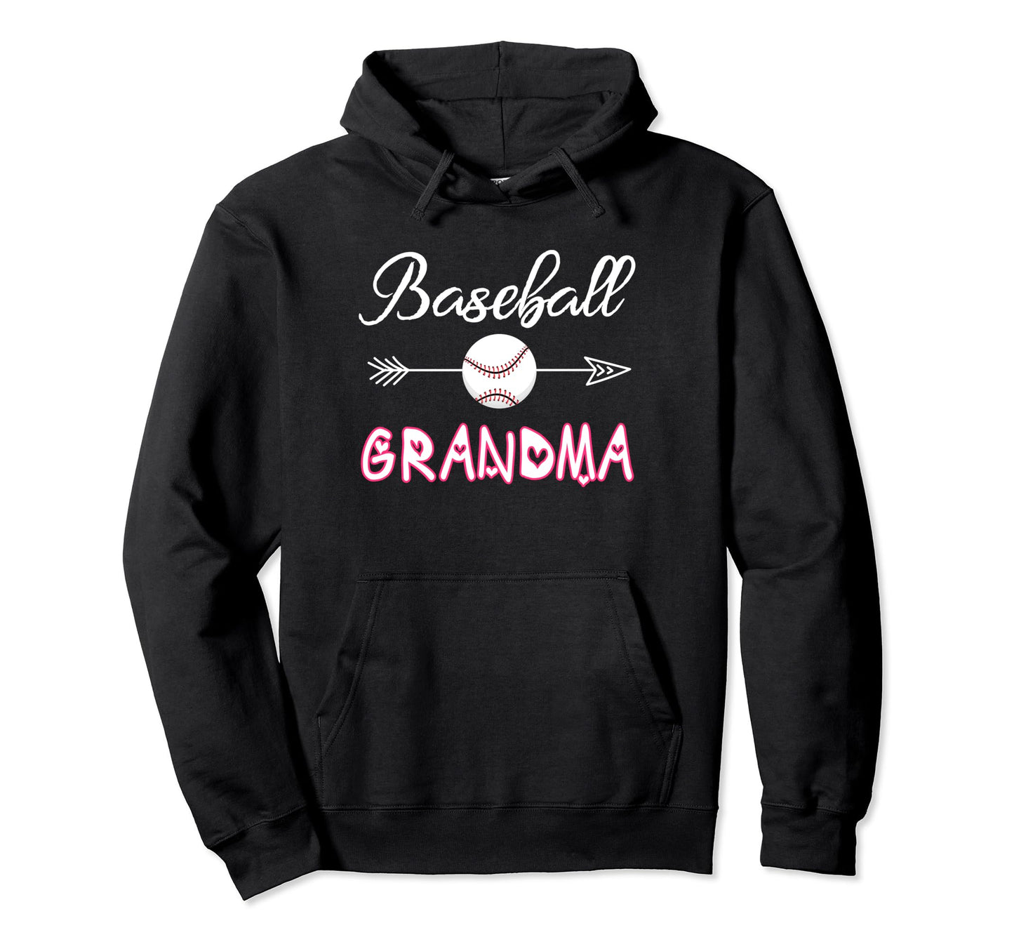 Baseball Grandma Birthday Sport Hoodie - Minimalist Print Men Women - T-Shirt, Sweatshirt, Hoodie