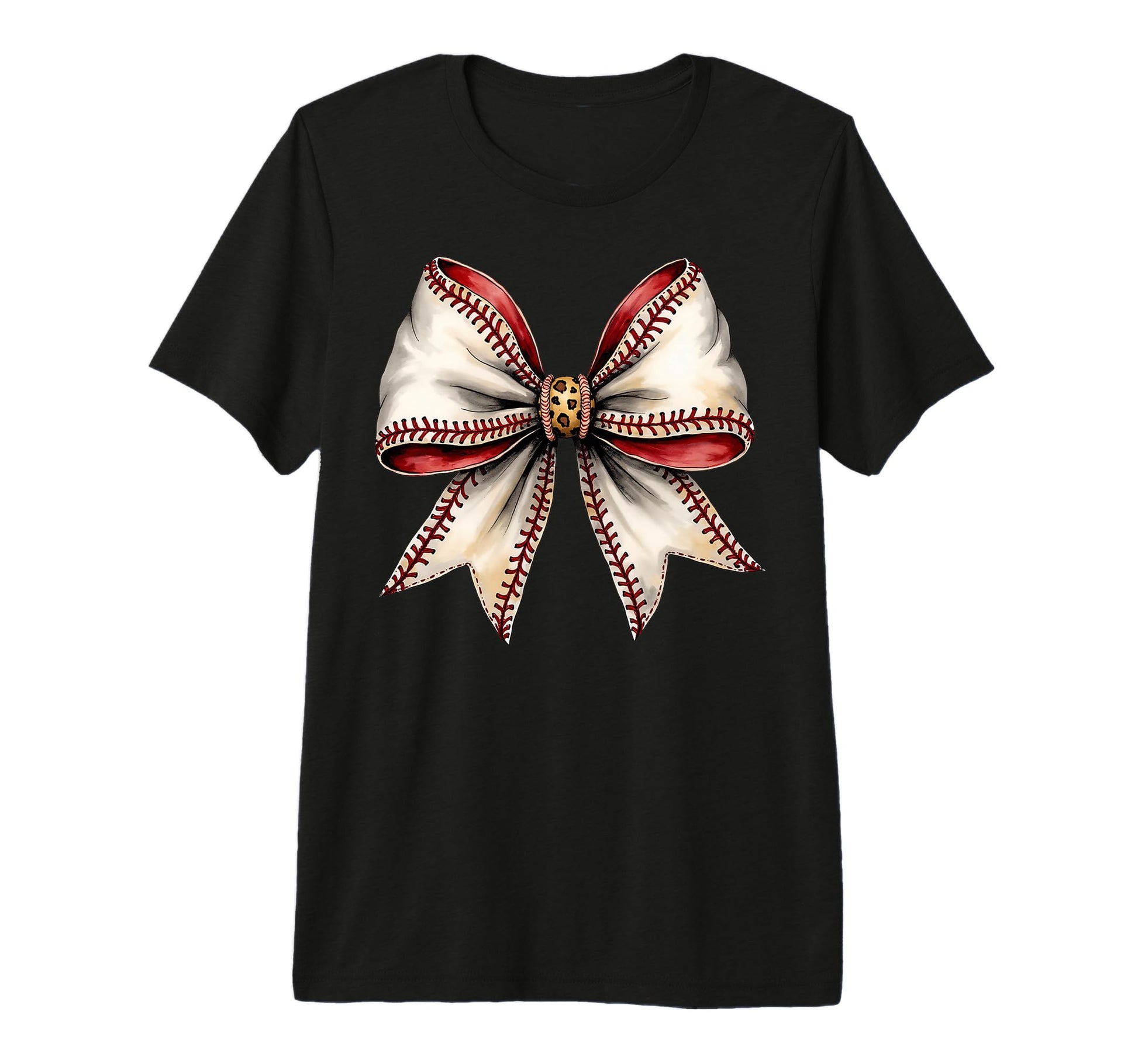 Baseball Mom Coquette White Bow T-Shirt - Fun Novelty Design Men Women - T-Shirt, Sweatshirt, Hoodie