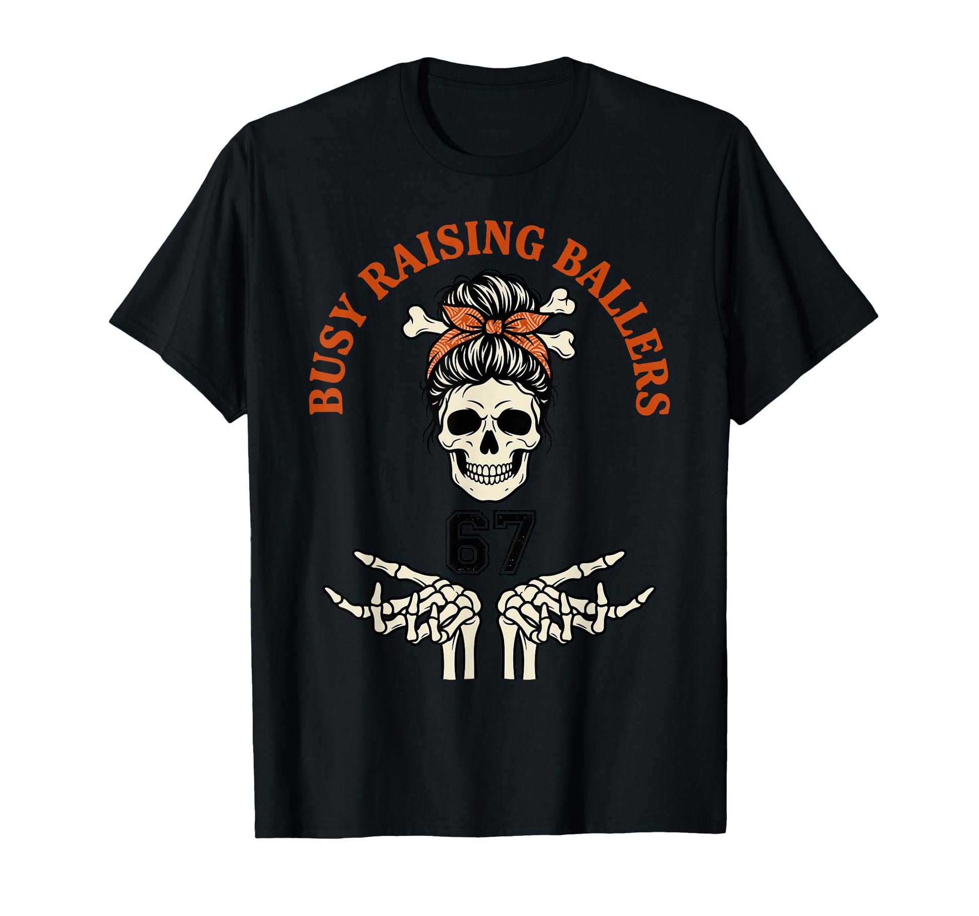 Busy Raising Ballers Sports Mom T-Shirt - Fun Novelty Design for Adults - T-Shirt, Sweatshirt, Hoodie