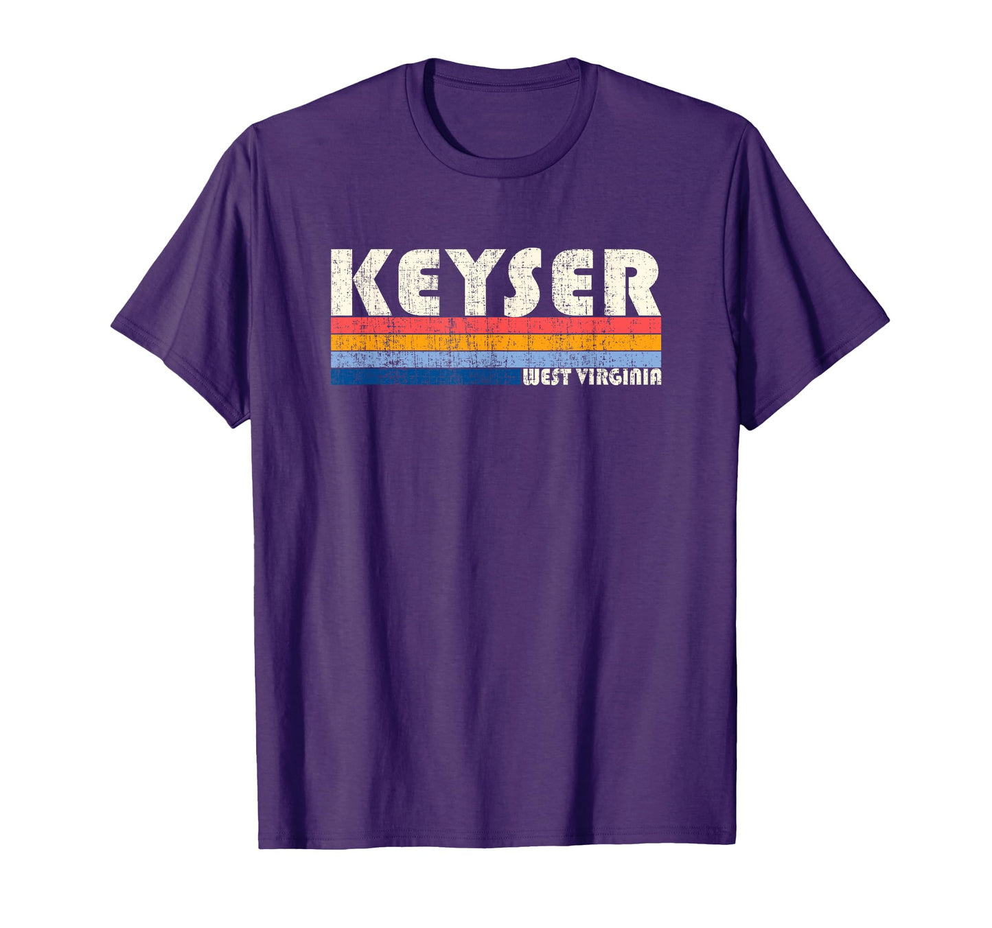 70S 80S Hometown Keyser Wv T-Shirt - Unique Graphic Unisex - T-Shirt, Sweatshirt, Hoodie
