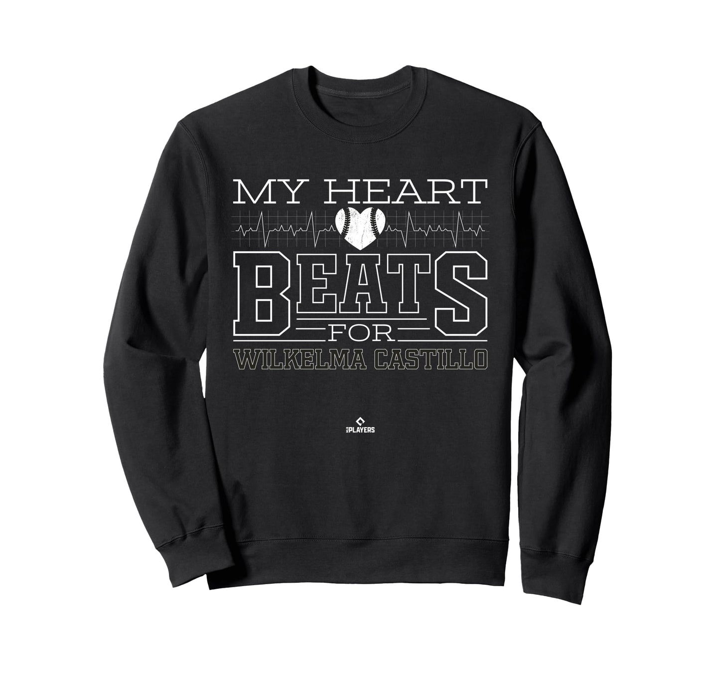 My Heart Beats Wilkelma Castillo Sweatshirt - Trendy Graphic Unisex - T-Shirt, Sweatshirt, Hoodie