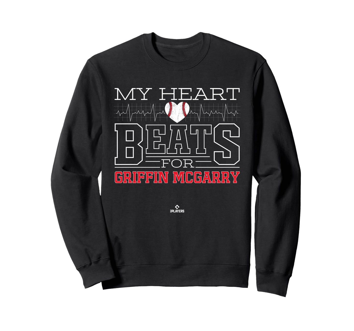 My Heart Beats Griffin Mcgarry Sweatshirt - Unique Graphic for Adults - T-Shirt, Sweatshirt, Hoodie