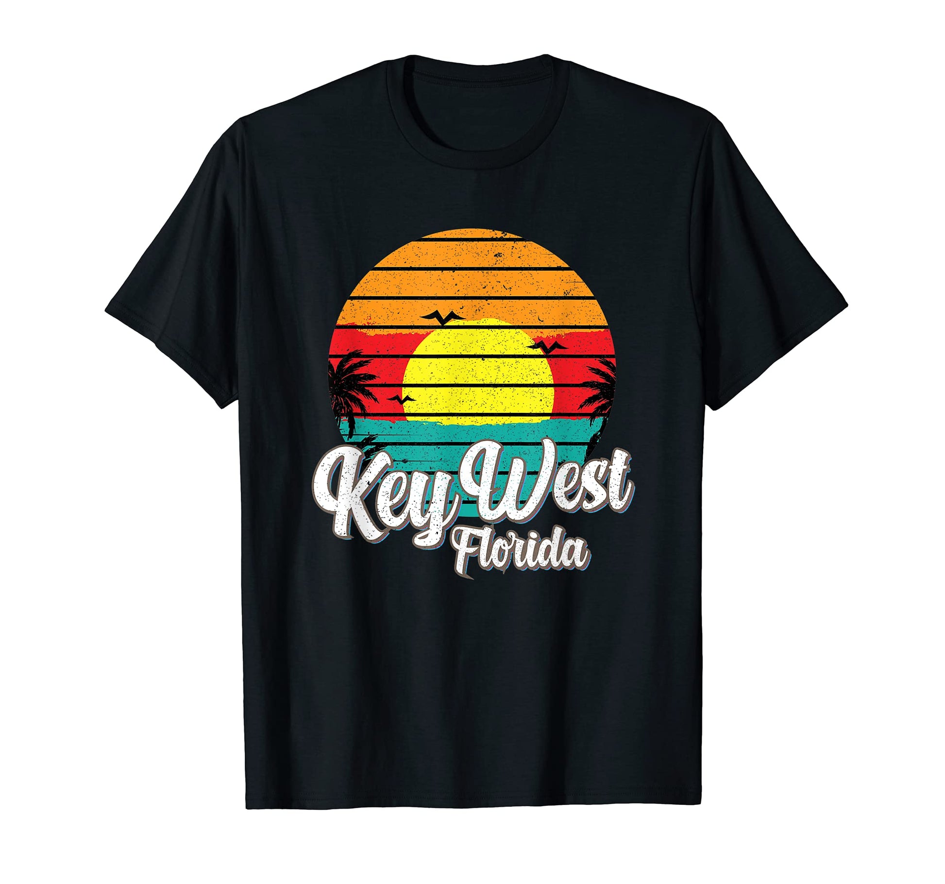 Key West Florida Summer Beach T-Shirt - Minimalist Print for Adults - T-Shirt, Sweatshirt, Hoodie