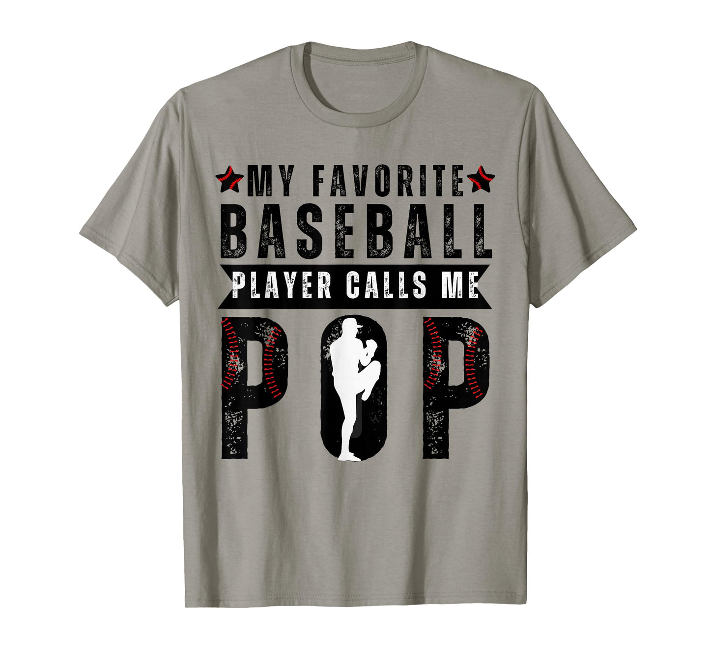 My Favorite Baseball Player Calls T-Shirt - Fun Novelty Design Men Women - T-Shirt, Sweatshirt, Hoodie