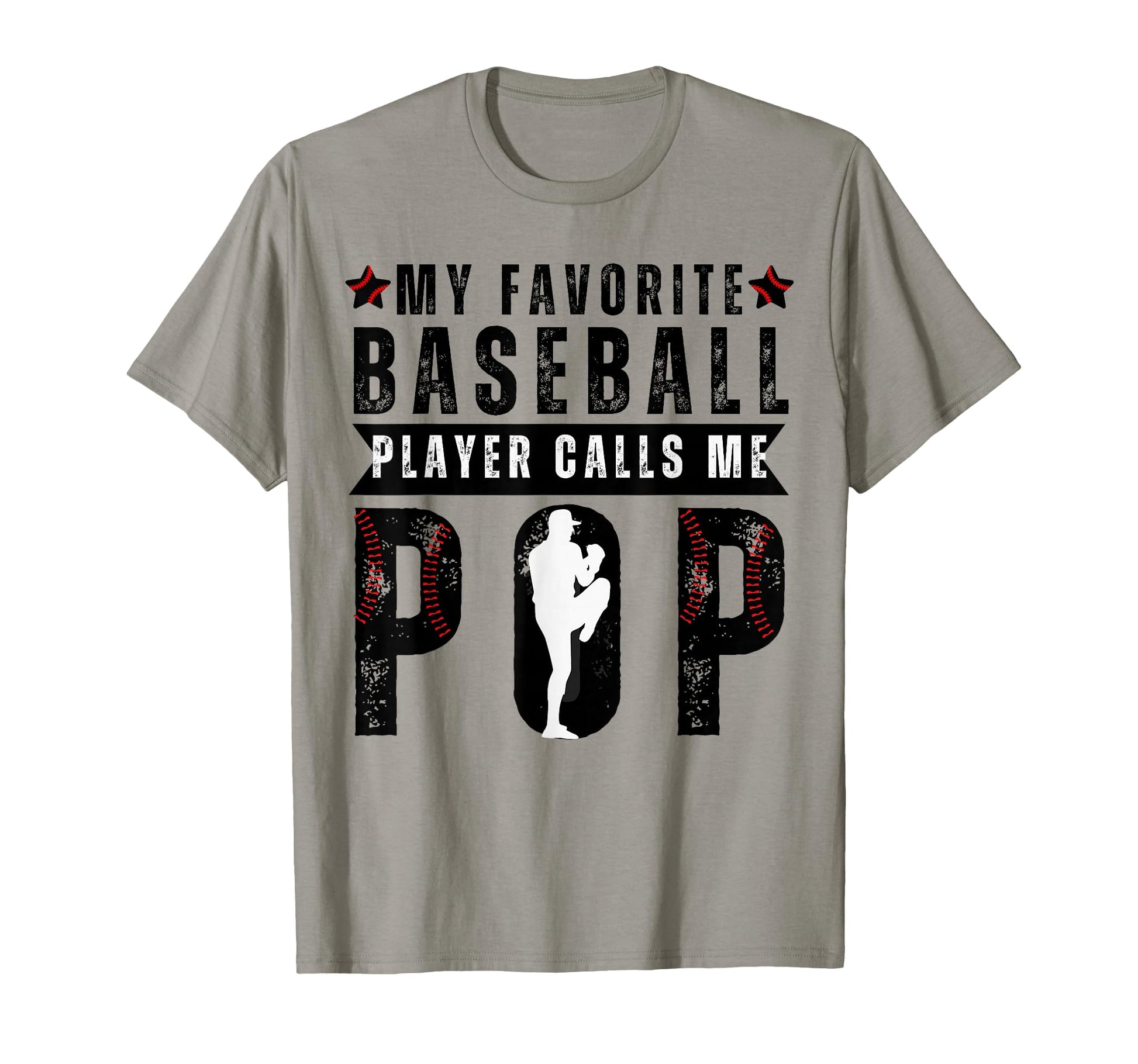 My Favorite Baseball Player Calls T-Shirt - Fun Novelty Design Men Women - T-Shirt, Sweatshirt, Hoodie