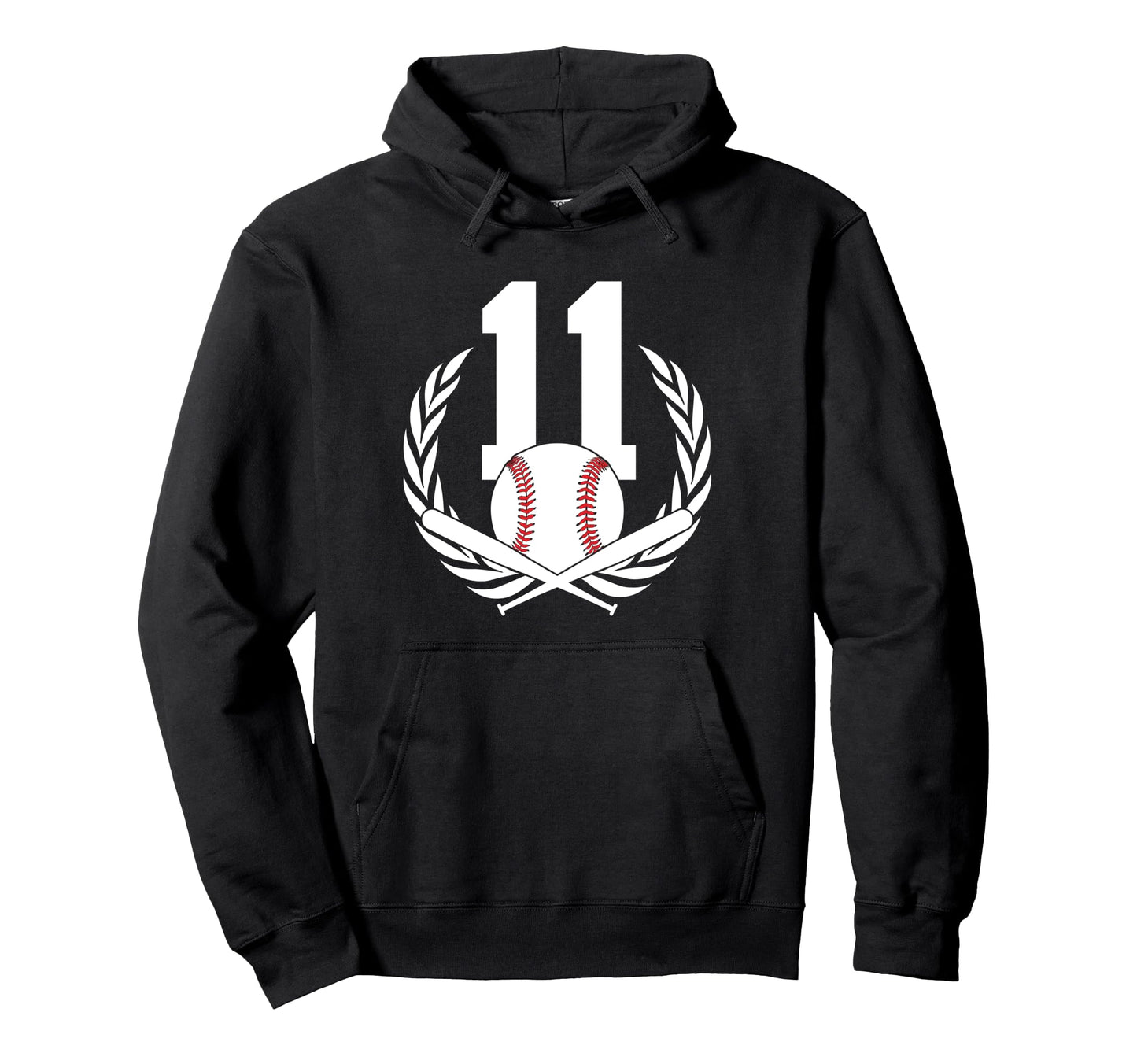 11 Years Number 11 Baseball 11Th Hoodie - Fun Novelty Design Men Women - T-Shirt, Sweatshirt, Hoodie