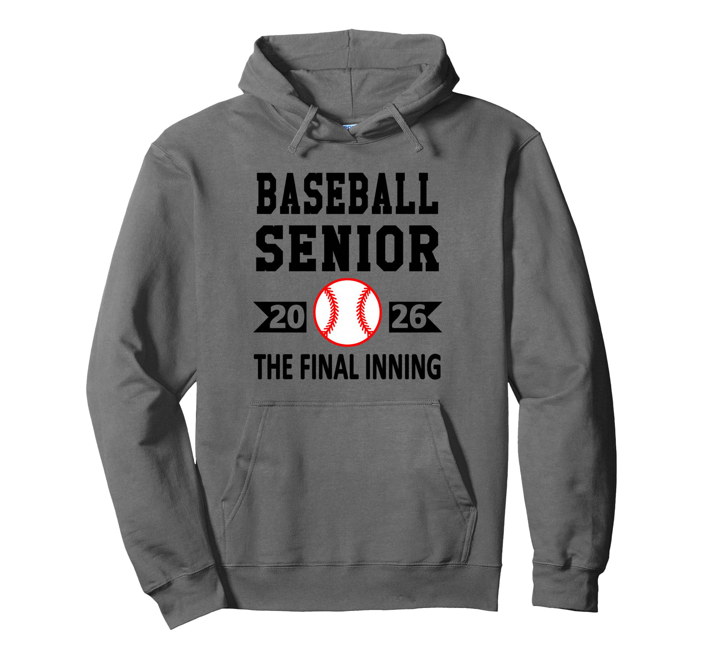 Senior Class 2026 Baseball Senior Hoodie - Streetwear Style Men Women - T-Shirt, Sweatshirt, Hoodie
