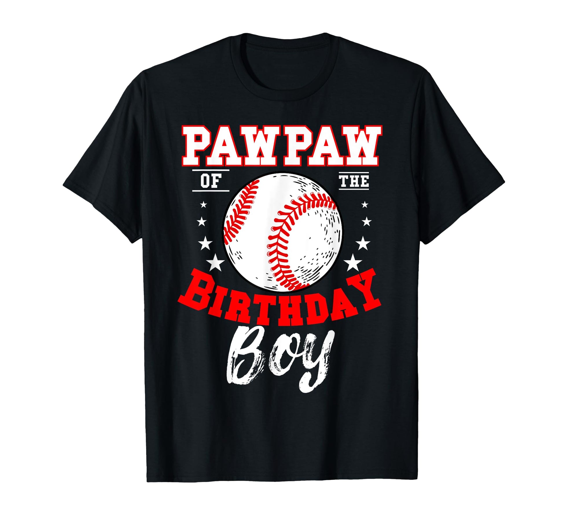 Pawpaw Birthday Baseball Theme Bday T-Shirt - Aesthetic Graphic Unisex - T-Shirt, Sweatshirt, Hoodie