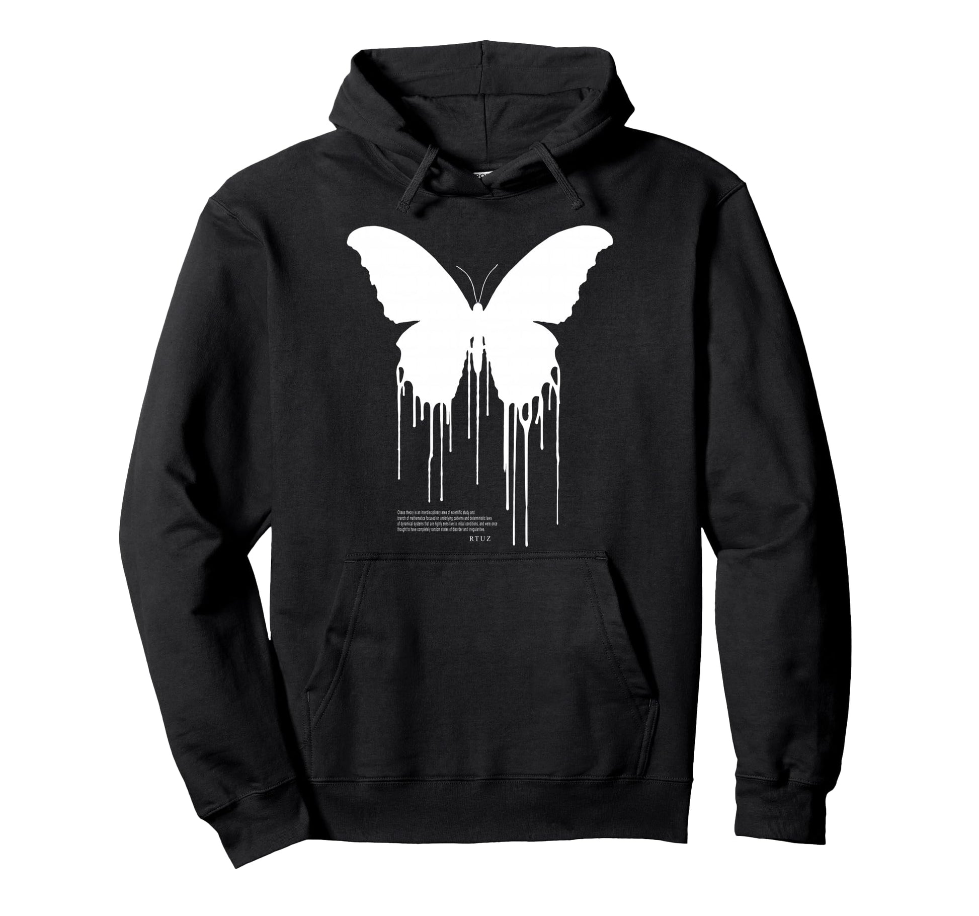 Y2K Streetwear Butterfly Hoodie - Graphic Print for Adults - T-Shirt, Sweatshirt, Hoodie