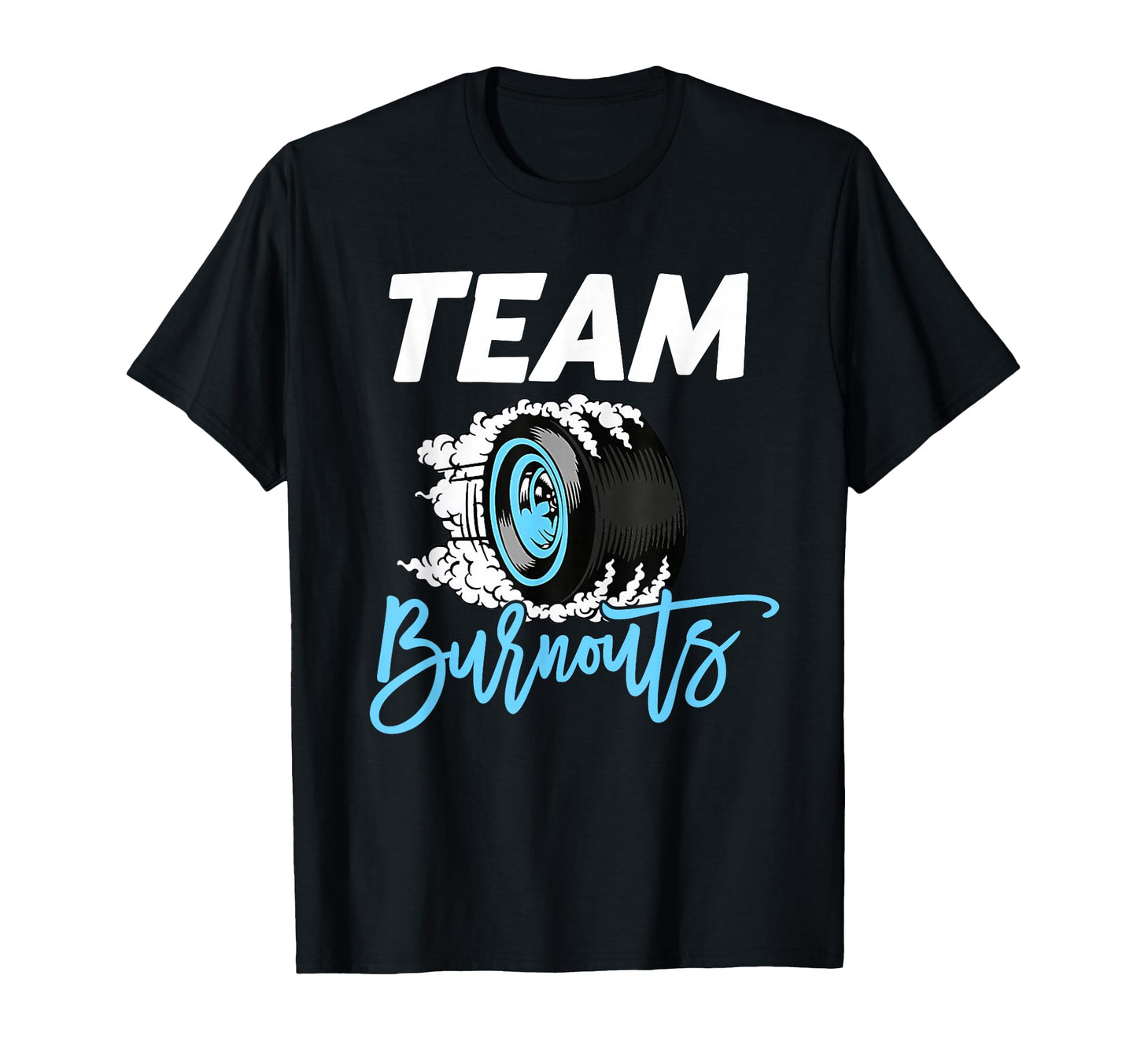 Burnouts Or Bows Team Team Gender Reveal T-Shirt - Unique Graphic Unisex - T-Shirt, Sweatshirt, Hoodie