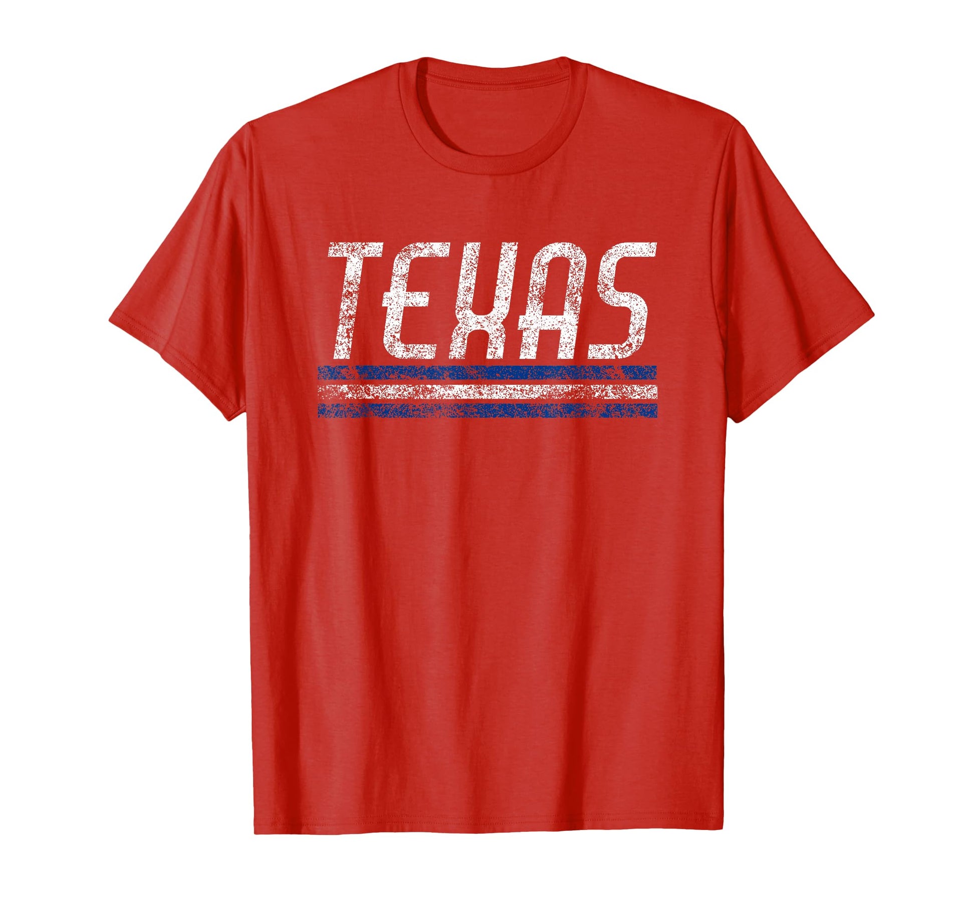Texas Weathered Stripe Throwback T-Shirt - Custom Art Print Unisex - T-Shirt, Sweatshirt, Hoodie