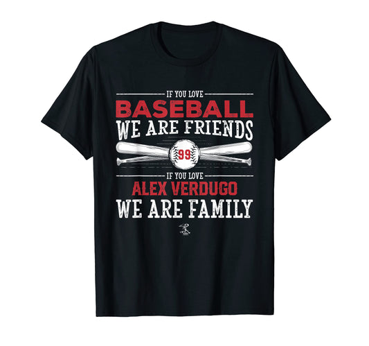 Alex Verdugo If You Love Baseball T-Shirt - Minimalist Print Unisex - T-Shirt, Sweatshirt, Hoodie