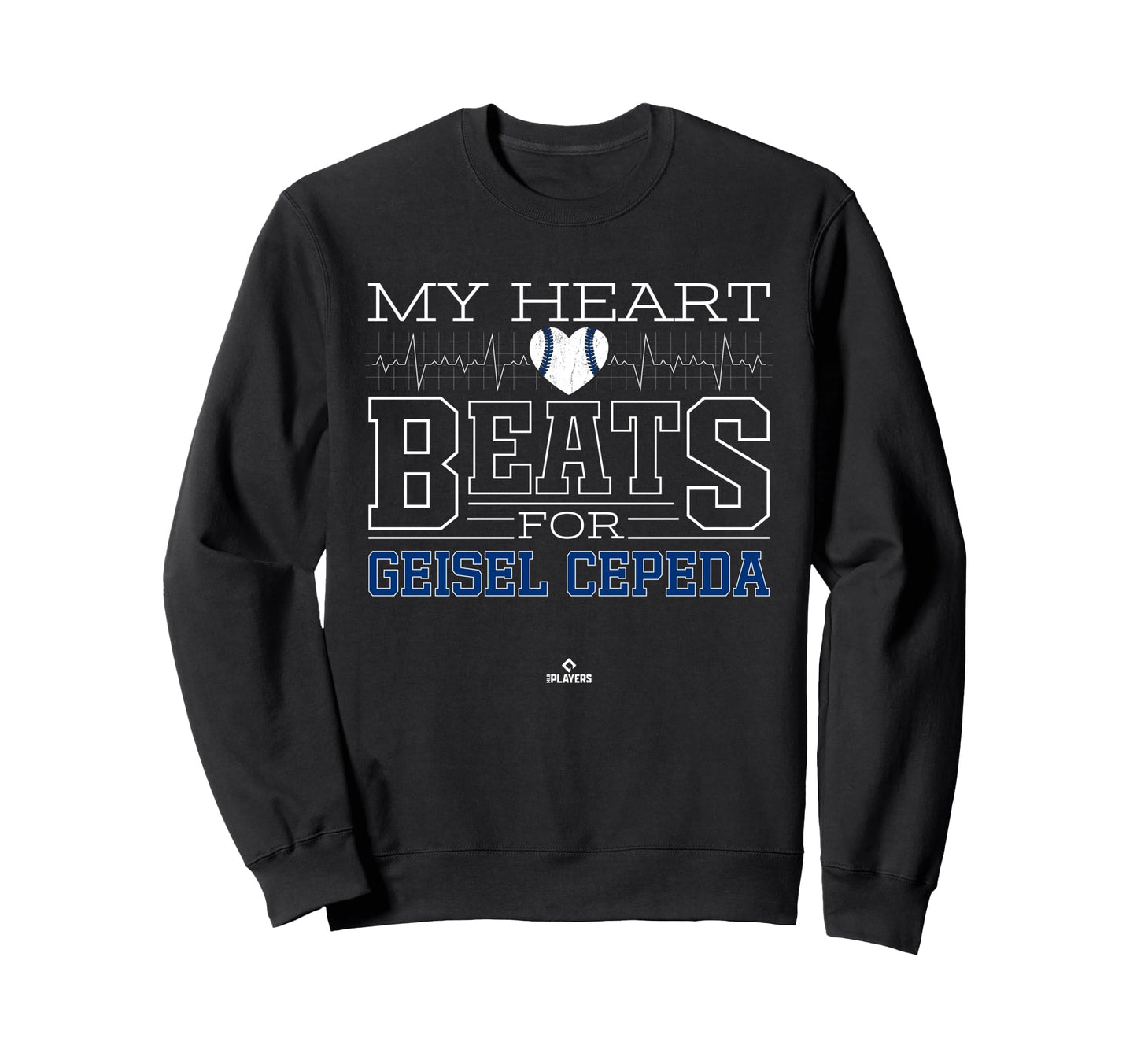 My Heart Beats Geisel Cepeda Sweatshirt - Fun Novelty Design for Adults - T-Shirt, Sweatshirt, Hoodie