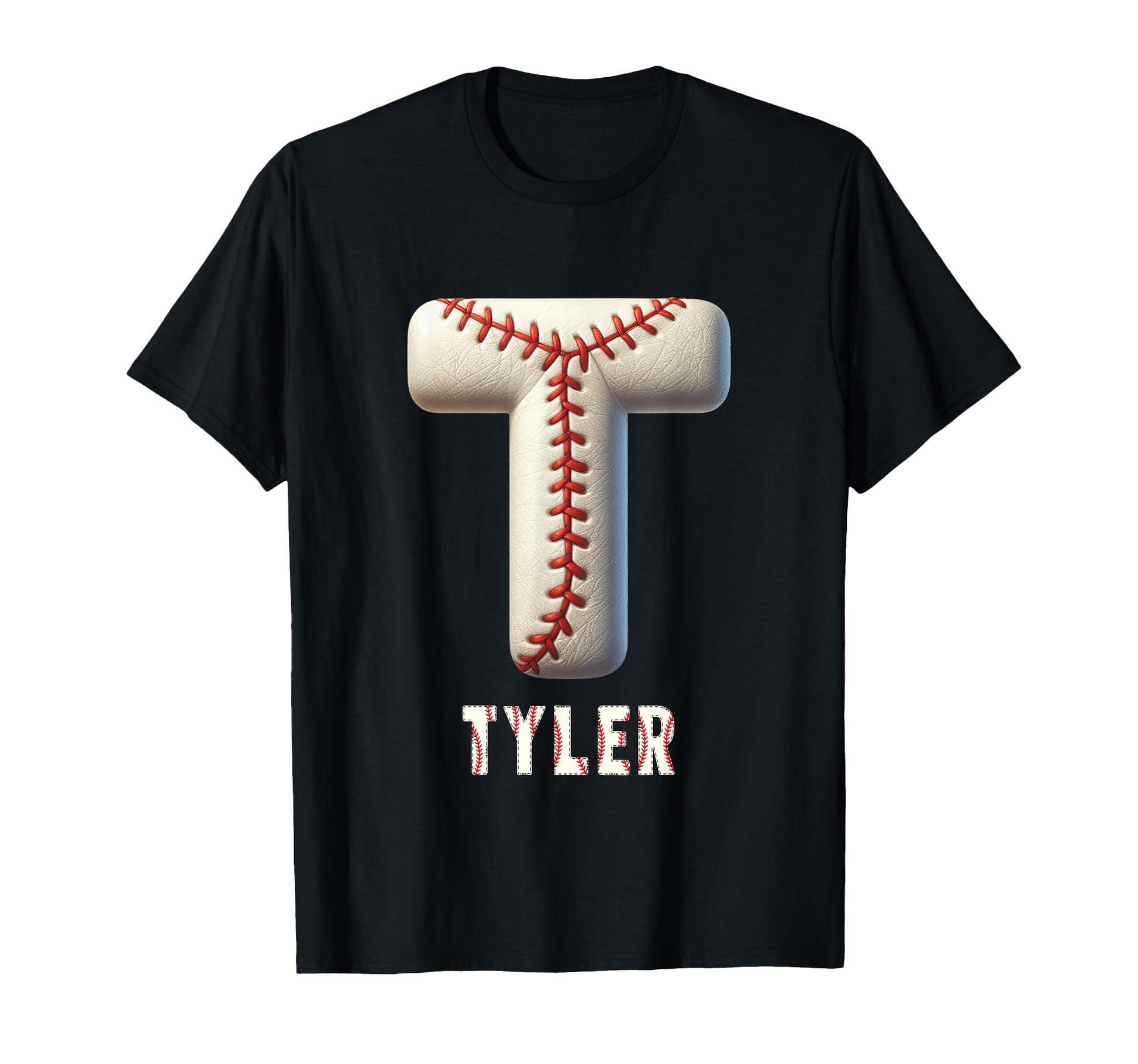 Baseball Home Run Tillmann Initial Letter T-Shirt - Trendy Graphic Unisex - T-Shirt, Sweatshirt, Hoodie