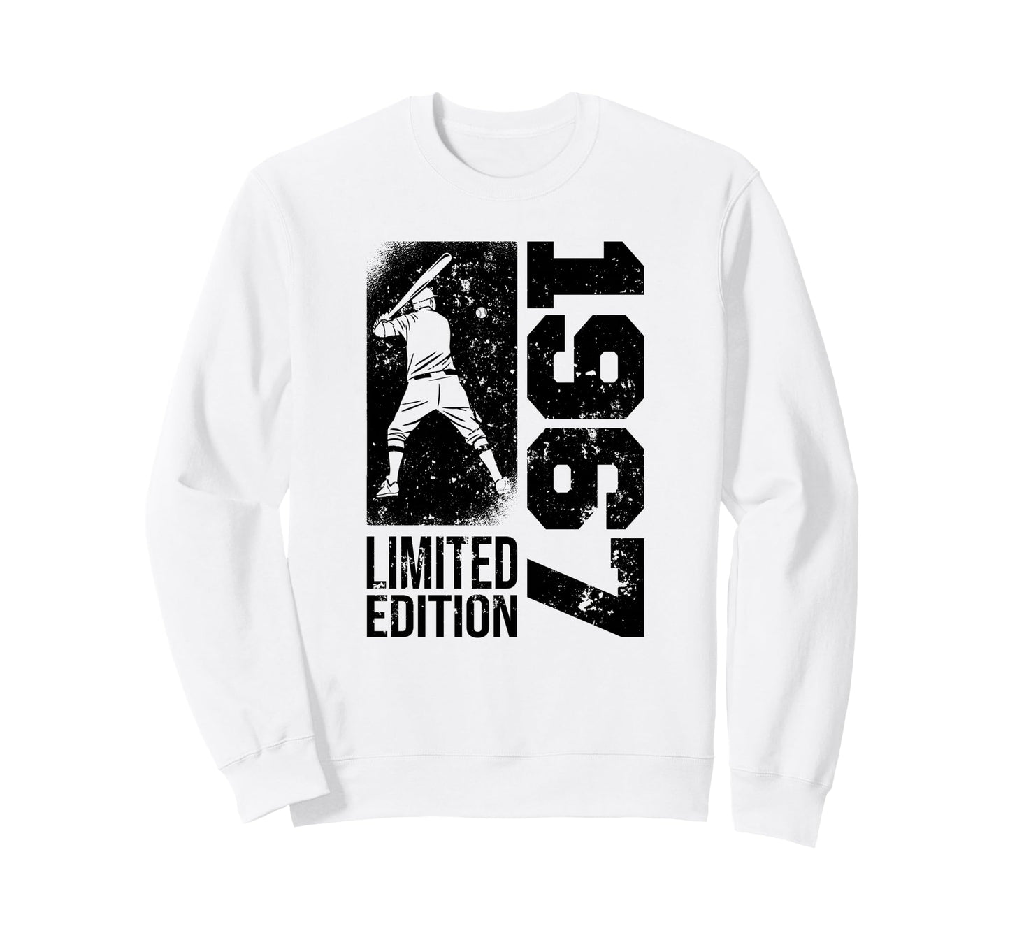 Baseball Player Born 1967 Birthday Sweatshirt - Novelty Apparel Men Women - T-Shirt, Sweatshirt, Hoodie