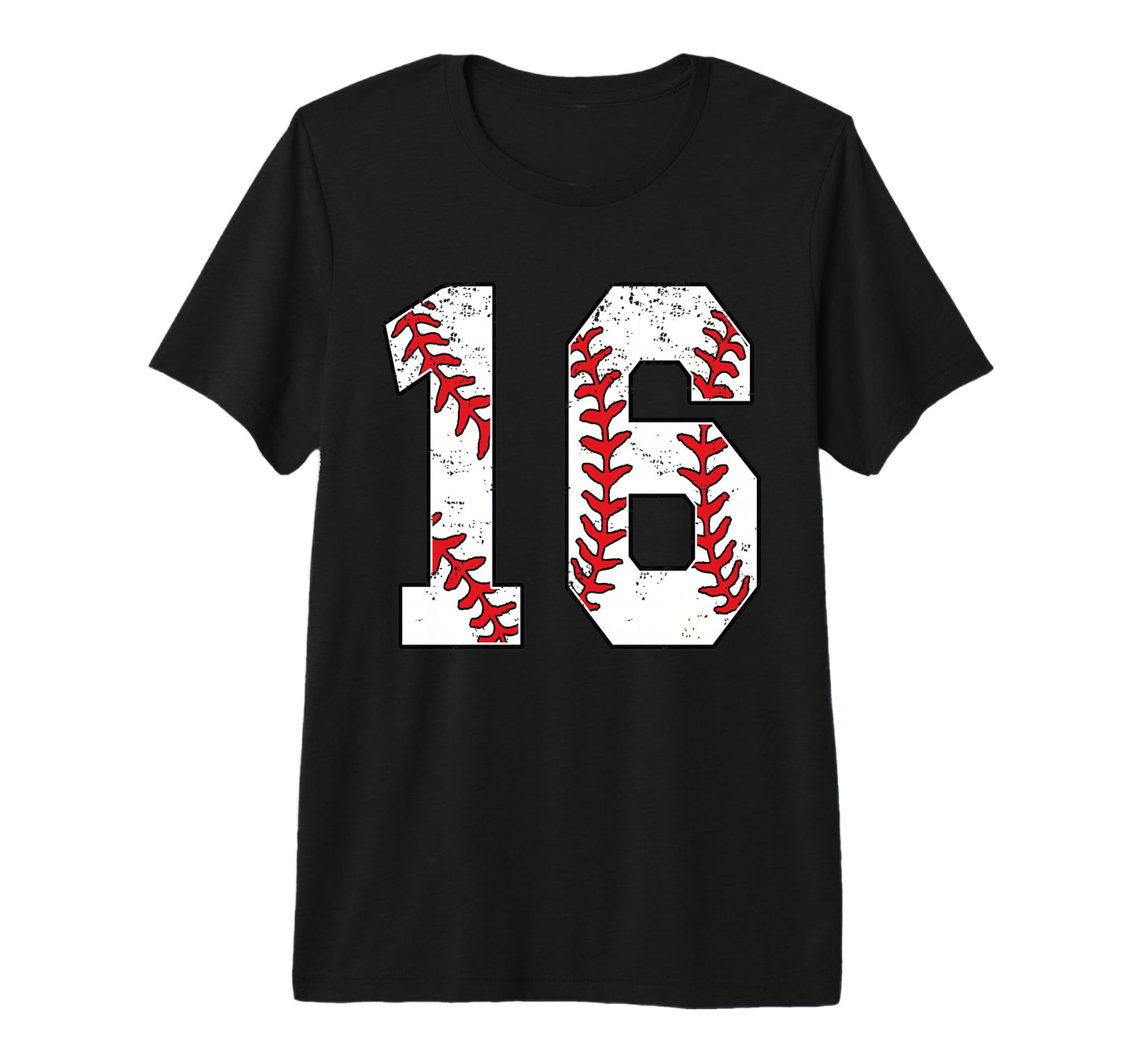 Number 16 Baseball 16 Jersey T-Shirt - Casual Everyday Wear Men Women - T-Shirt, Sweatshirt, Hoodie