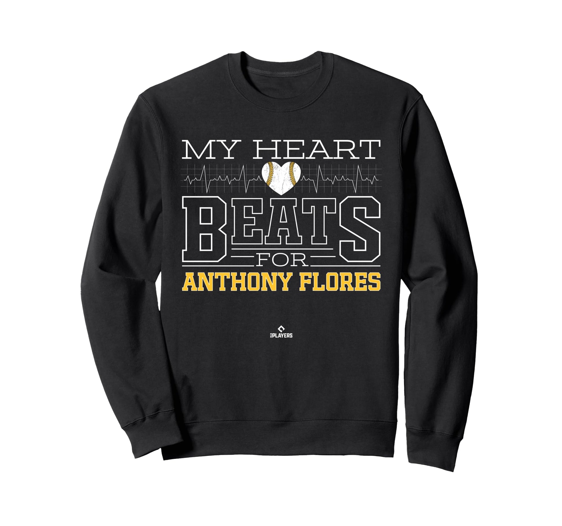 My Heart Beats Anthony Flores Prospect Sweatshirt - Unique Graphic Unisex - T-Shirt, Sweatshirt, Hoodie