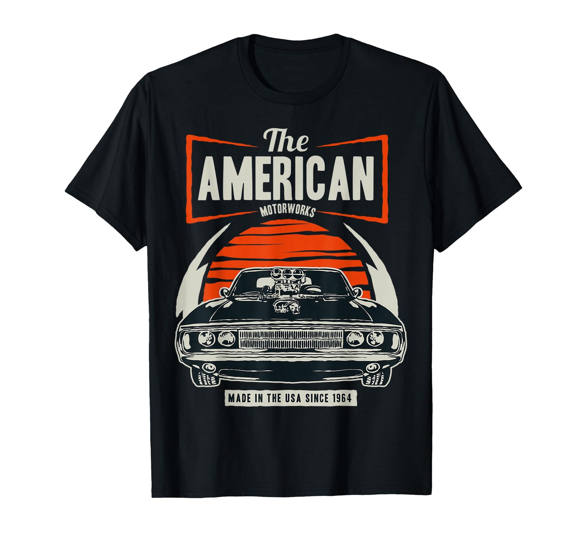 American Muscle Cars Novelty Small T-Shirt - Minimalist Print Men Women - T-Shirt, Sweatshirt, Hoodie