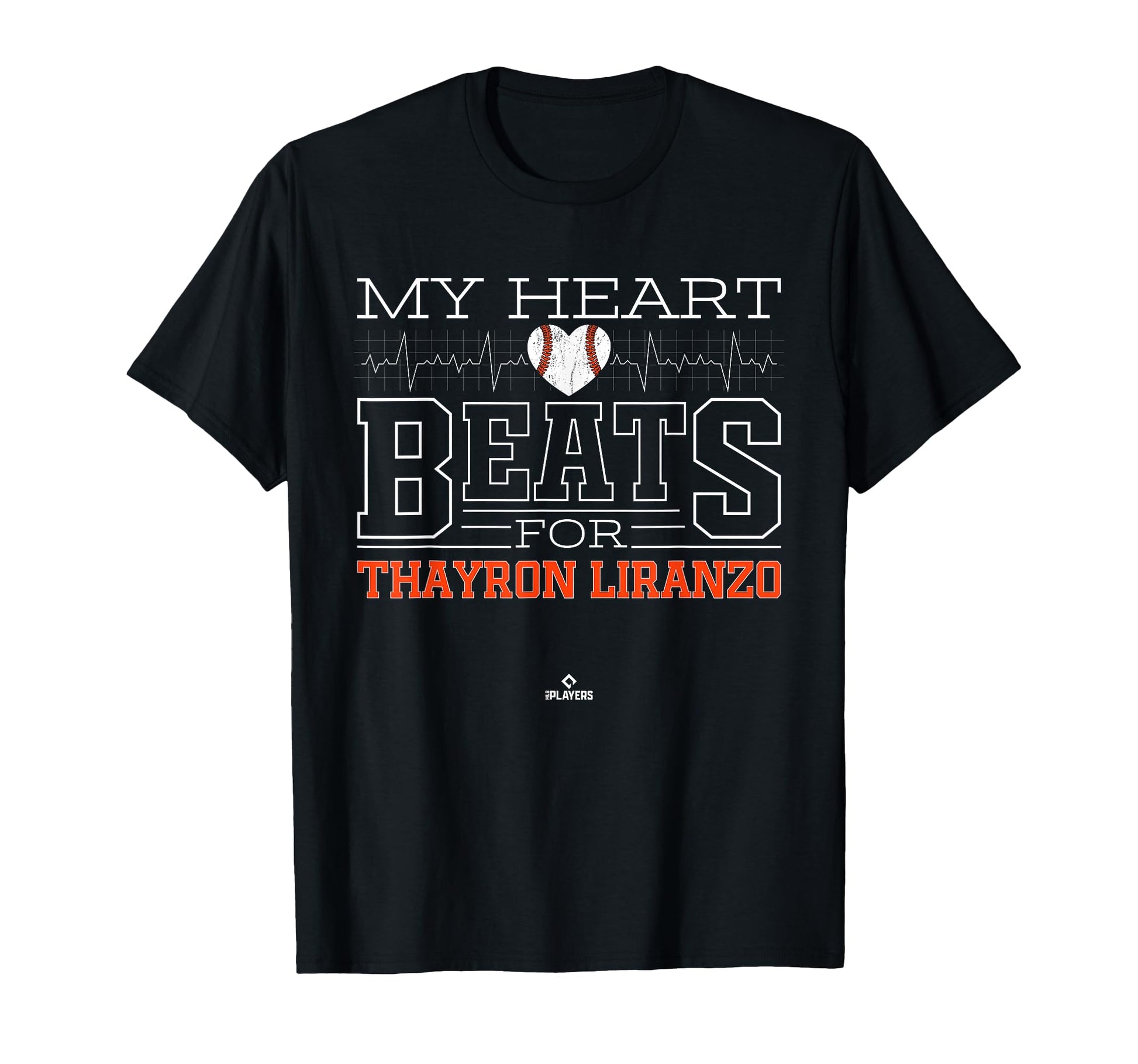My Heart Beats Thayron Liranzo Prospect T-Shirt - Unique Graphic Unisex - T-Shirt, Sweatshirt, Hoodie