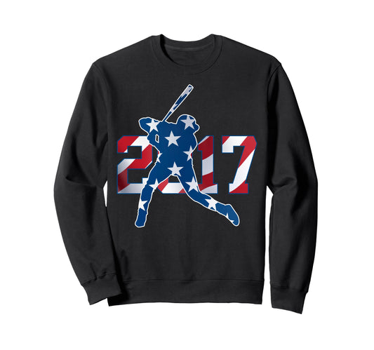 9 Years Old 2017 Baseball 9Th Birthday Sweatshirt - Graphic Print Men Women - T-Shirt, Sweatshirt, Hoodie