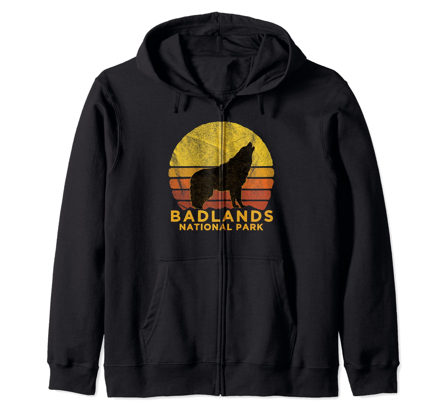 Distressed National Park Designs Sweatshirt - Novelty Apparel for Adults - T-Shirt, Sweatshirt, Hoodie