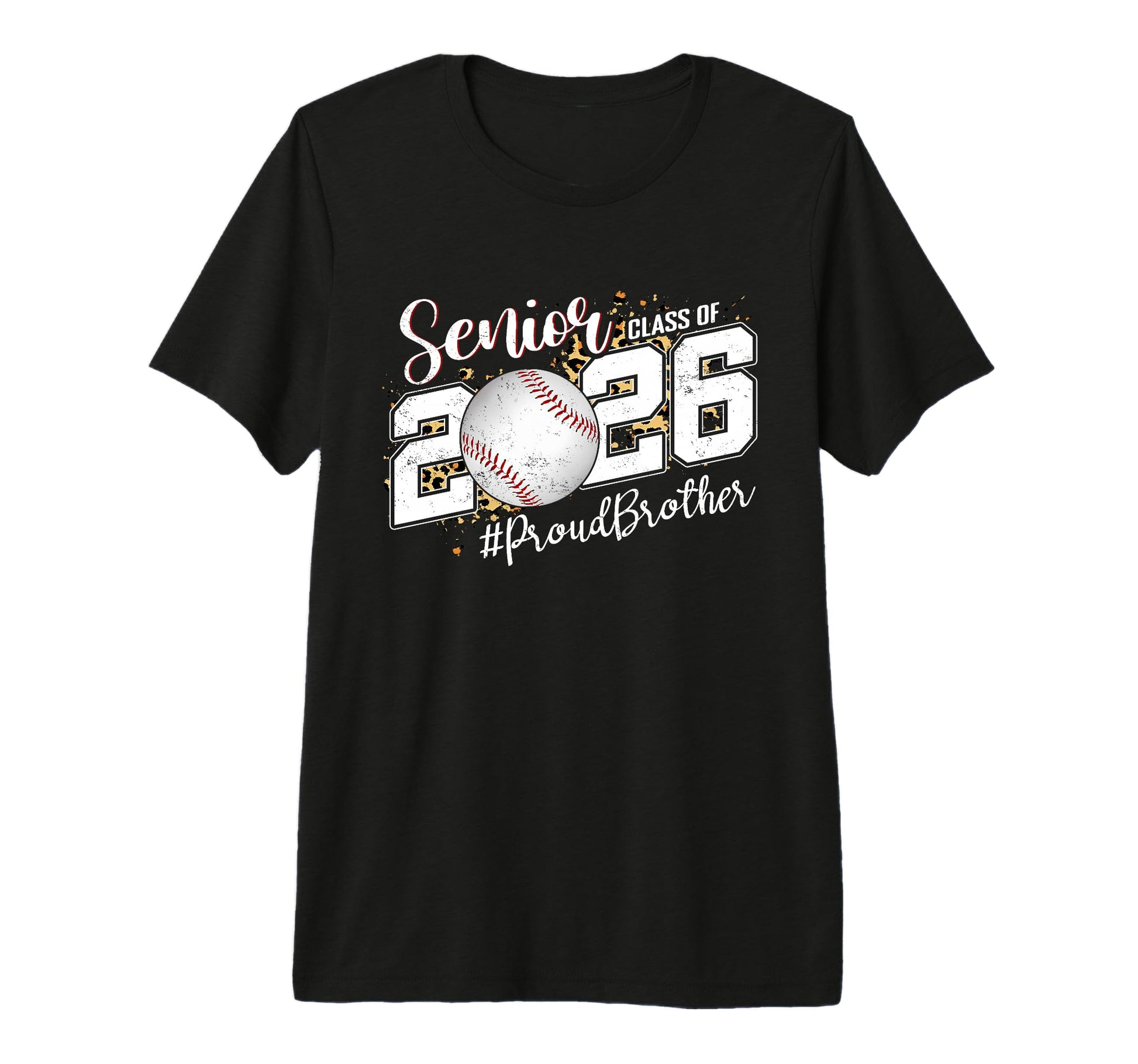 Proud Senior Brother Class 2026 T-Shirt - Graphic Print for Adults - T-Shirt, Sweatshirt, Hoodie