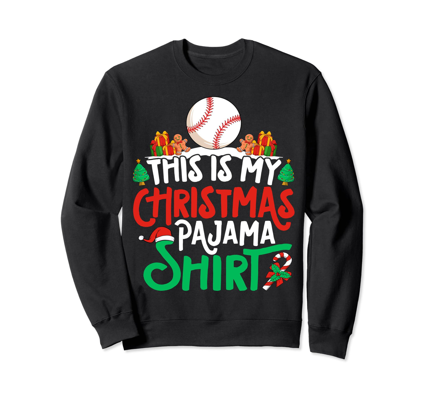Baseball Player Pajama Baseball Sweatshirt - Streetwear Style Men Women - T-Shirt, Sweatshirt, Hoodie