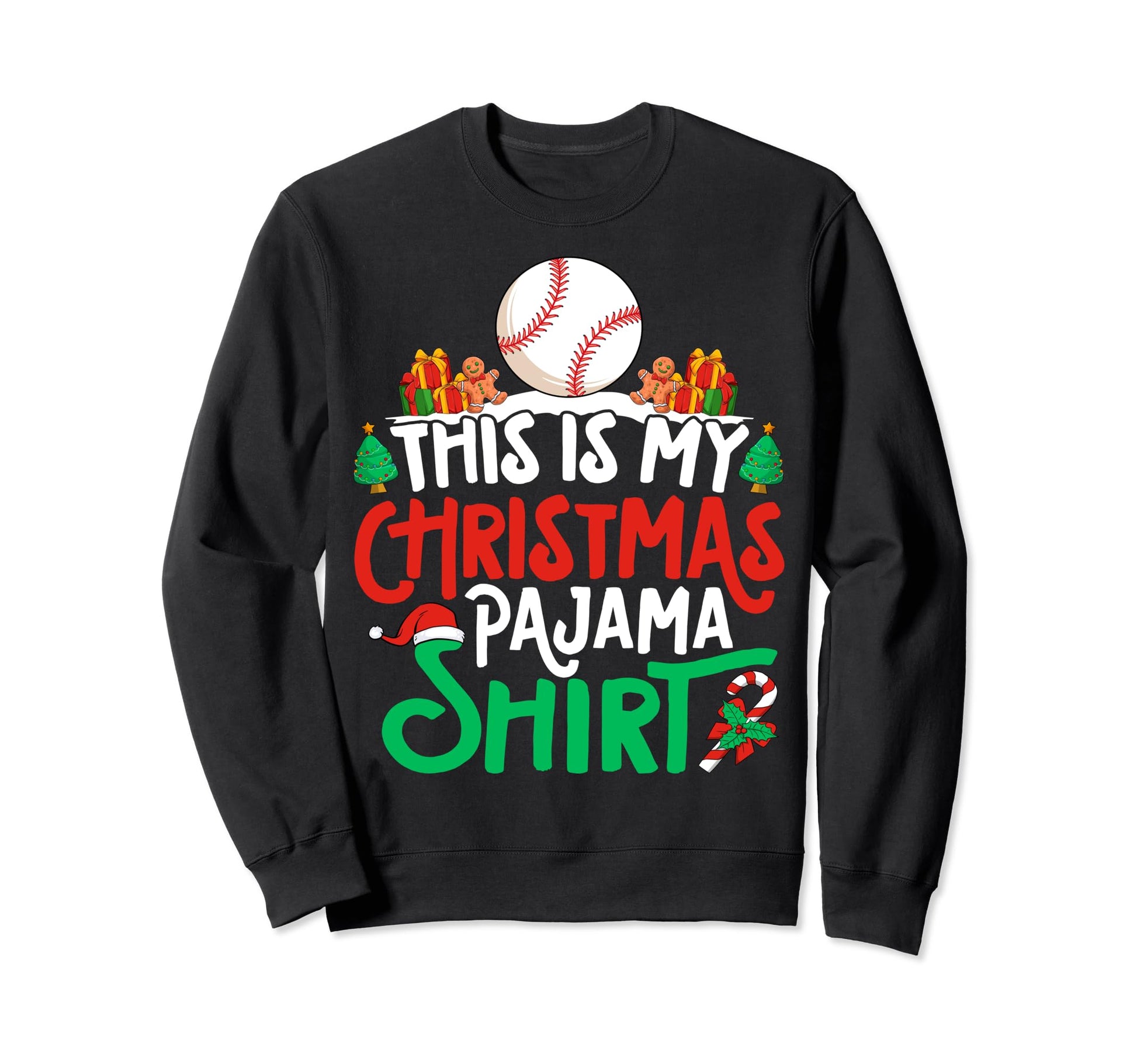 Baseball Player Pajama Baseball Sweatshirt - Streetwear Style Men Women - T-Shirt, Sweatshirt, Hoodie