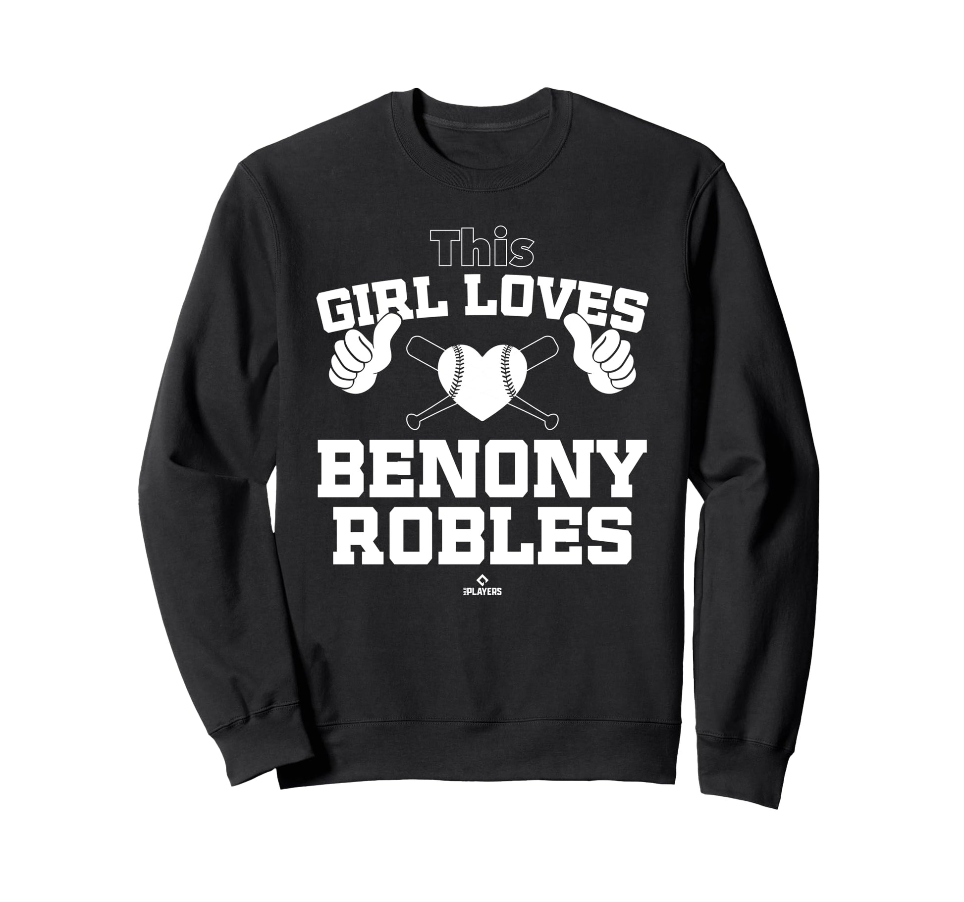 This Loves Benony Robles Prospect Sweatshirt - Novelty Apparel for Adults - T-Shirt, Sweatshirt, Hoodie