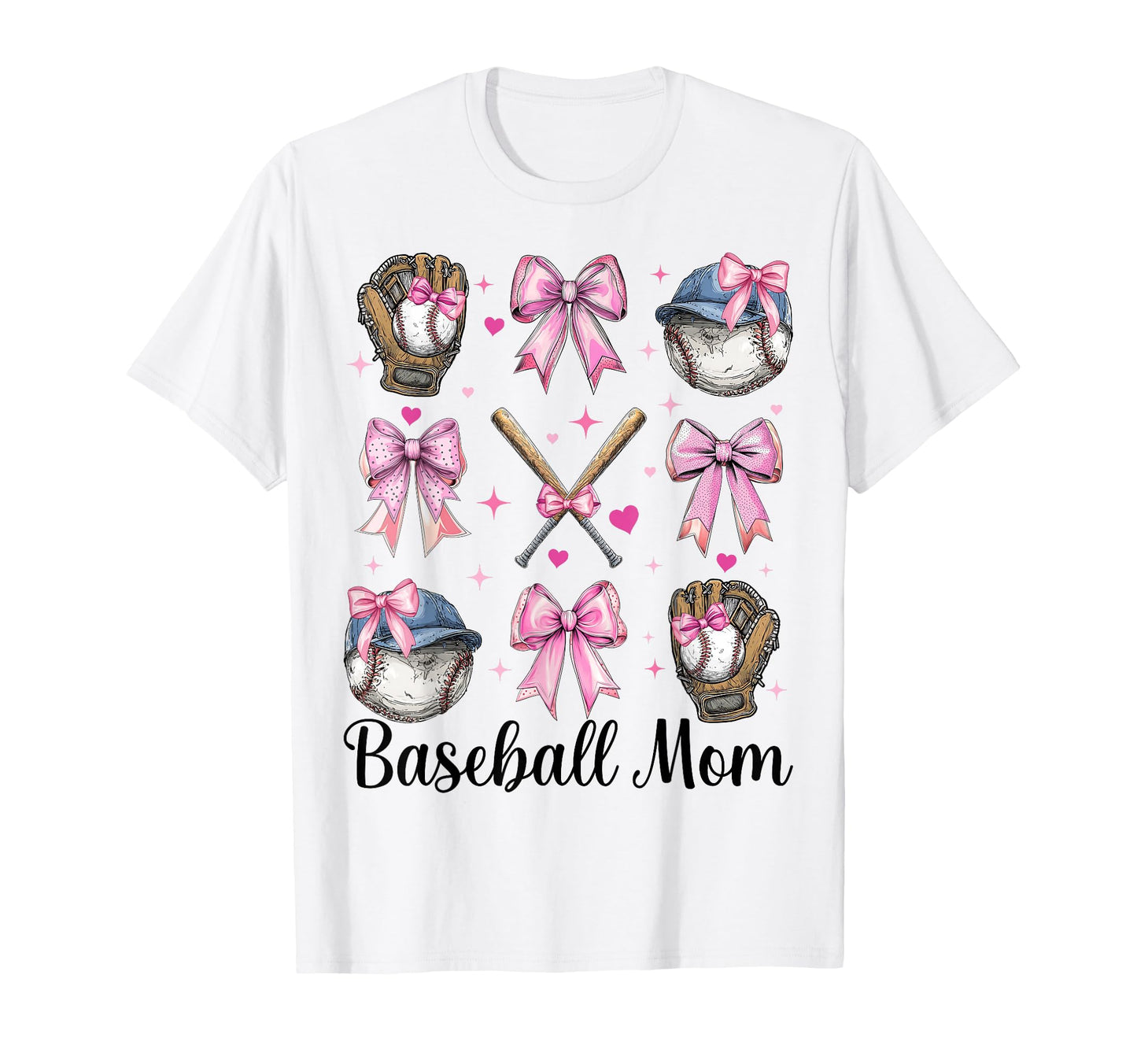 Baseball Mom Baseball Mama Mothers Day T-Shirt - Minimalist Print Unisex - T-Shirt, Sweatshirt, Hoodie