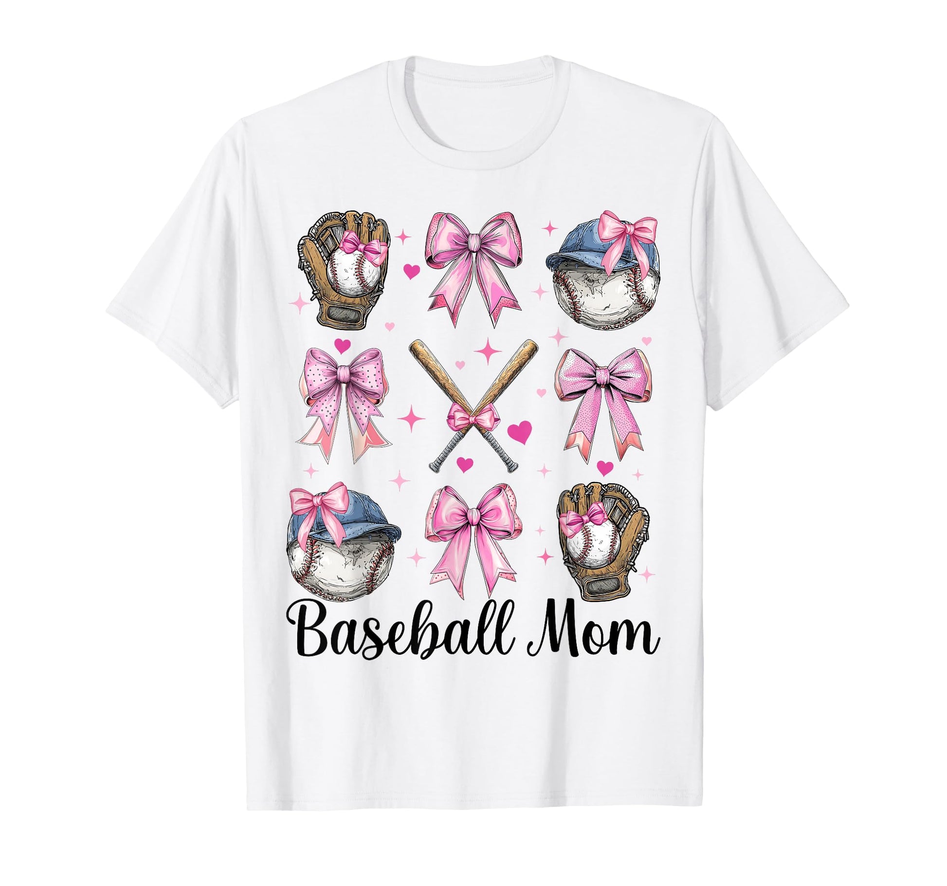 Baseball Mom Baseball Mama Mothers Day T-Shirt - Minimalist Print Unisex - T-Shirt, Sweatshirt, Hoodie
