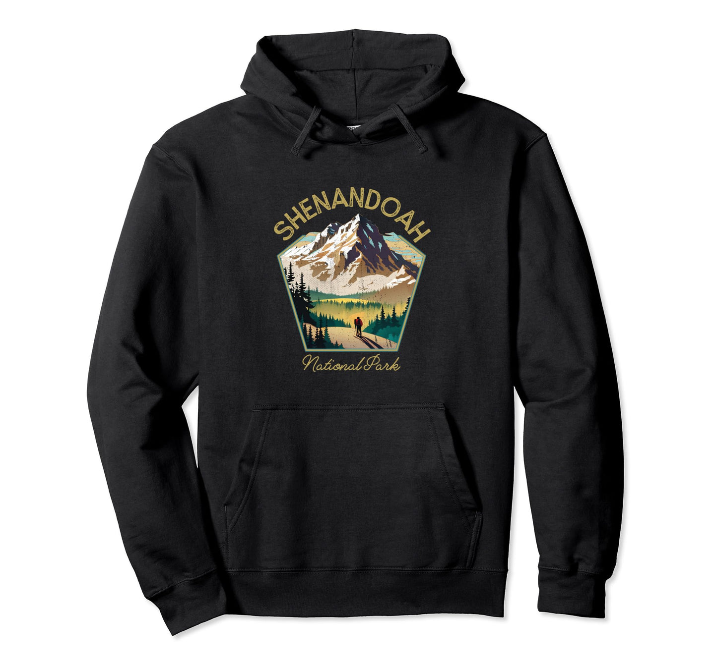 Shenandoah National Park Souvenir Hoodie - Custom Art Print Men Women - T-Shirt, Sweatshirt, Hoodie