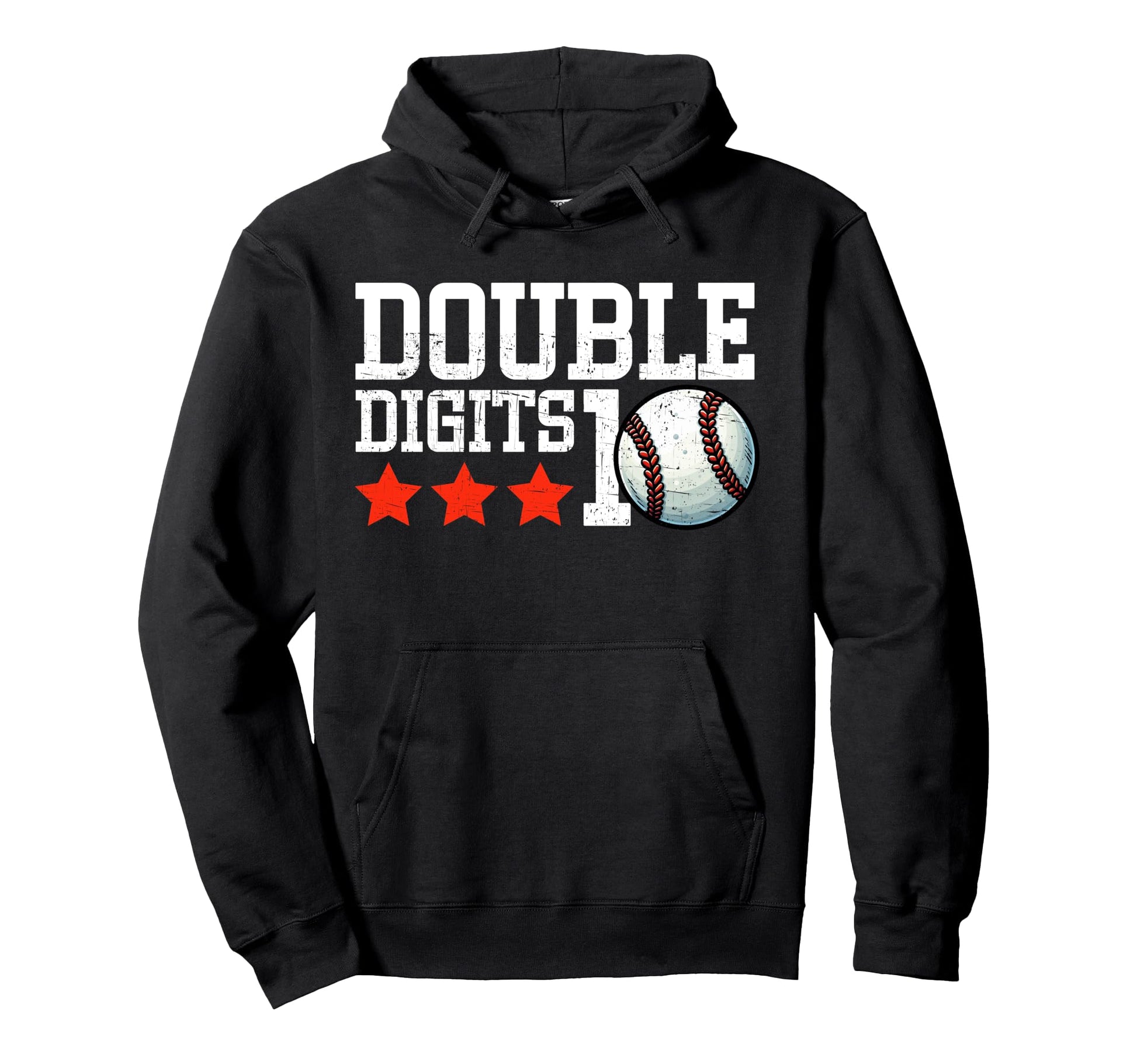 Double Digits Birthday Hoodie - Casual Everyday Wear for Adults - T-Shirt, Sweatshirt, Hoodie