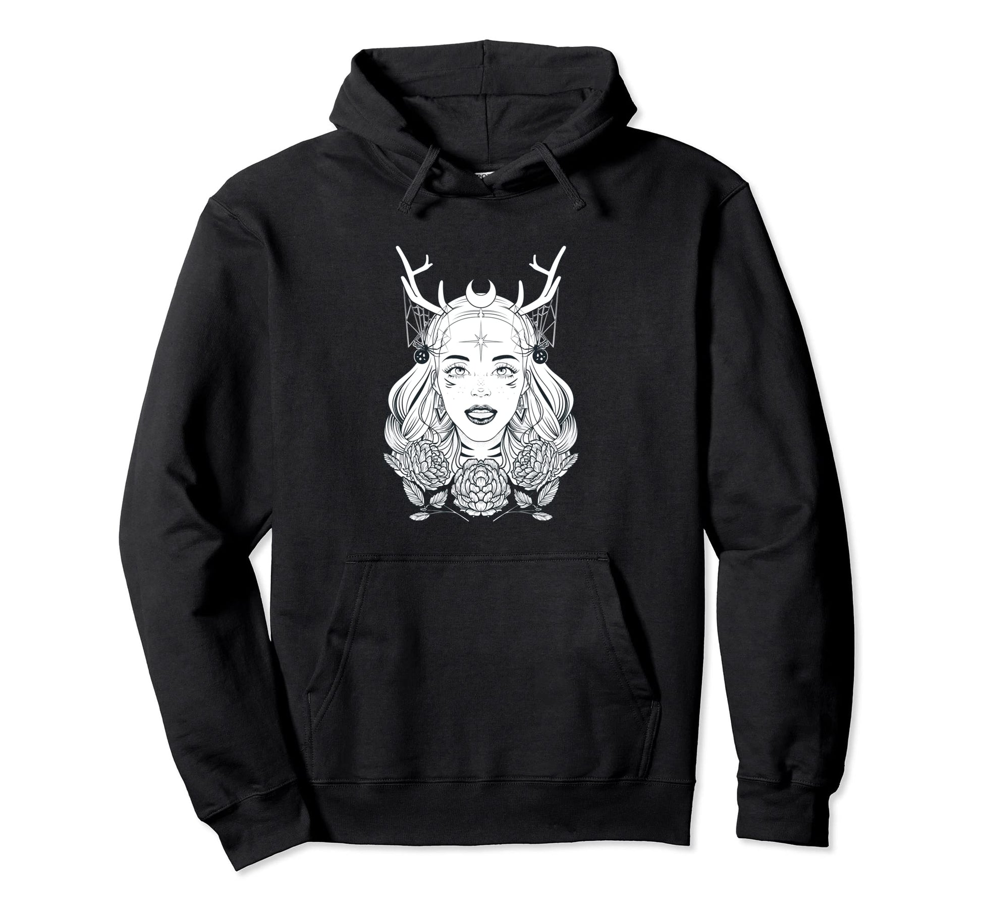 Gothic Witch Alternative Aesthetic Y2K Hoodie - Novelty Apparel Men Women - T-Shirt, Sweatshirt, Hoodie