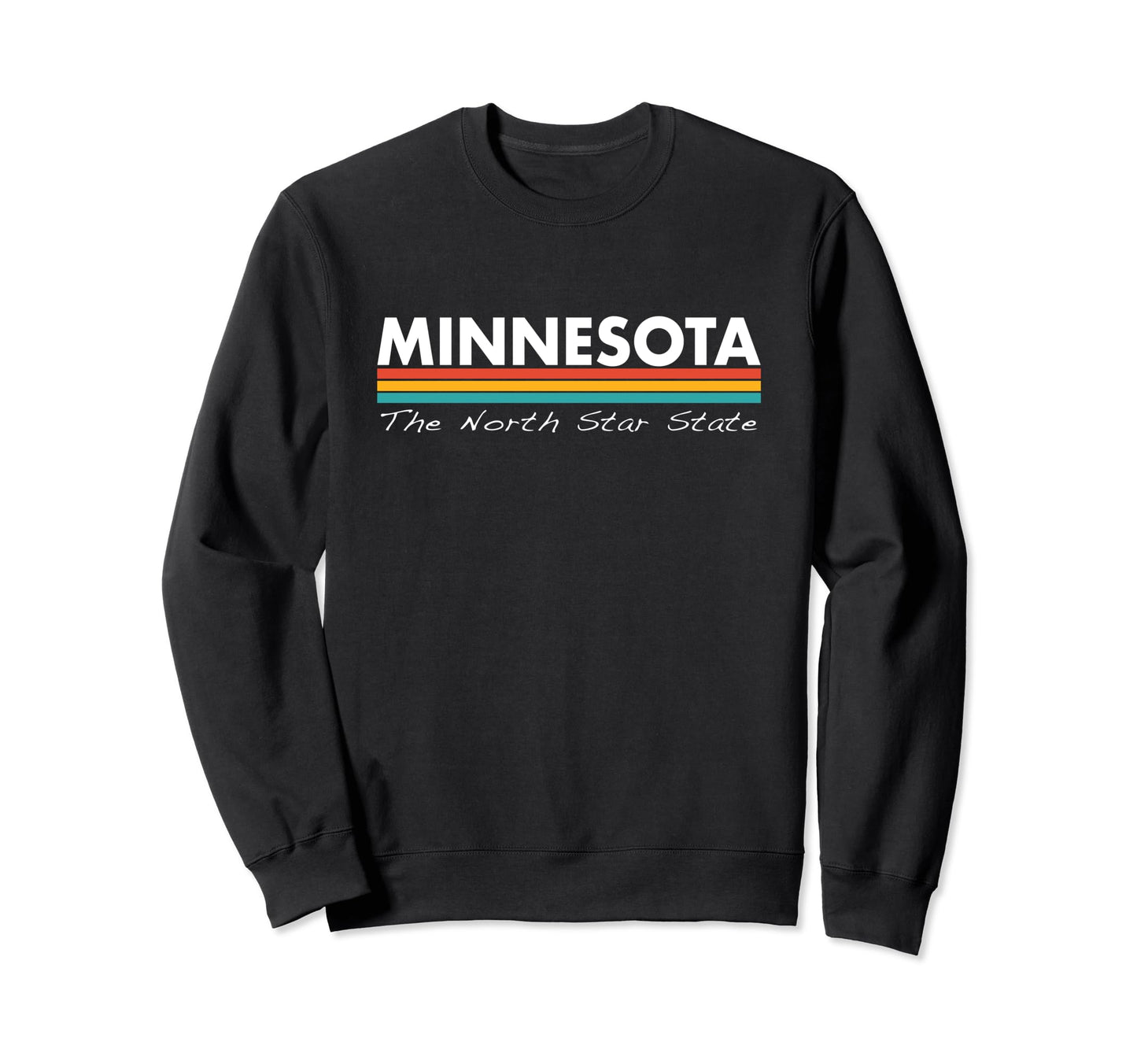 Minnesota Stripes Sweatshirt - Fun Novelty Design for Adults - T-Shirt, Sweatshirt, Hoodie