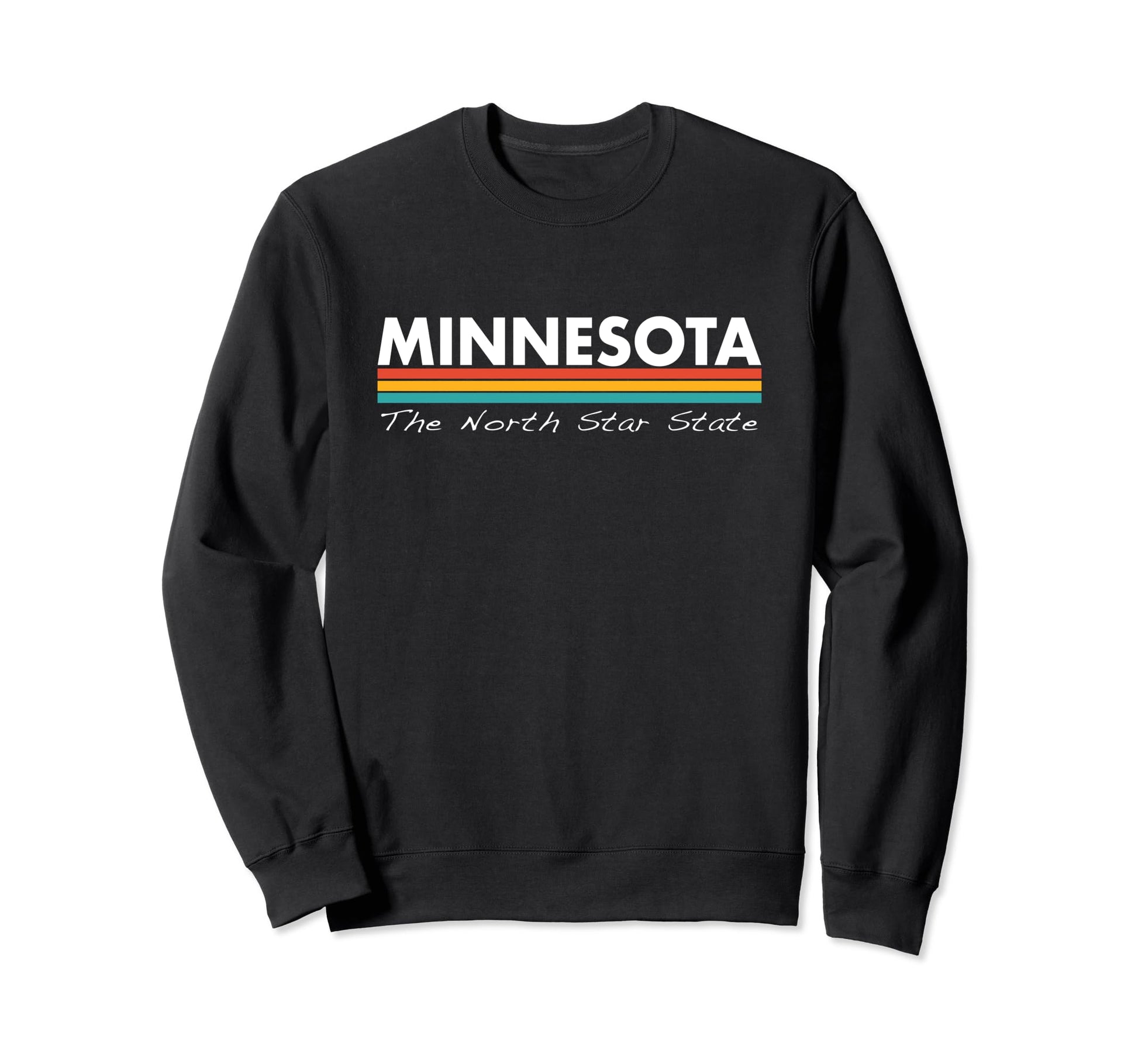 Minnesota Stripes Sweatshirt - Fun Novelty Design for Adults - T-Shirt, Sweatshirt, Hoodie