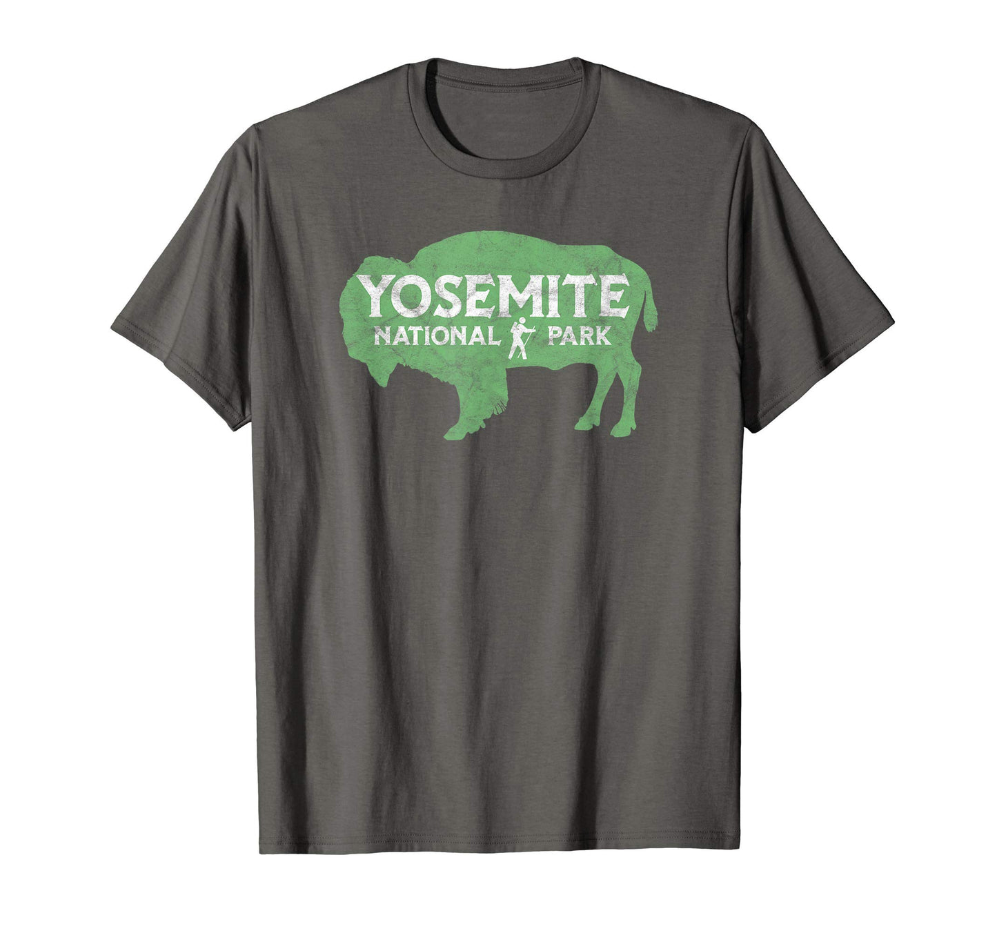 Bison Hiker Yosemite National Park T-Shirt - Casual Everyday Wear Unisex - T-Shirt, Sweatshirt, Hoodie