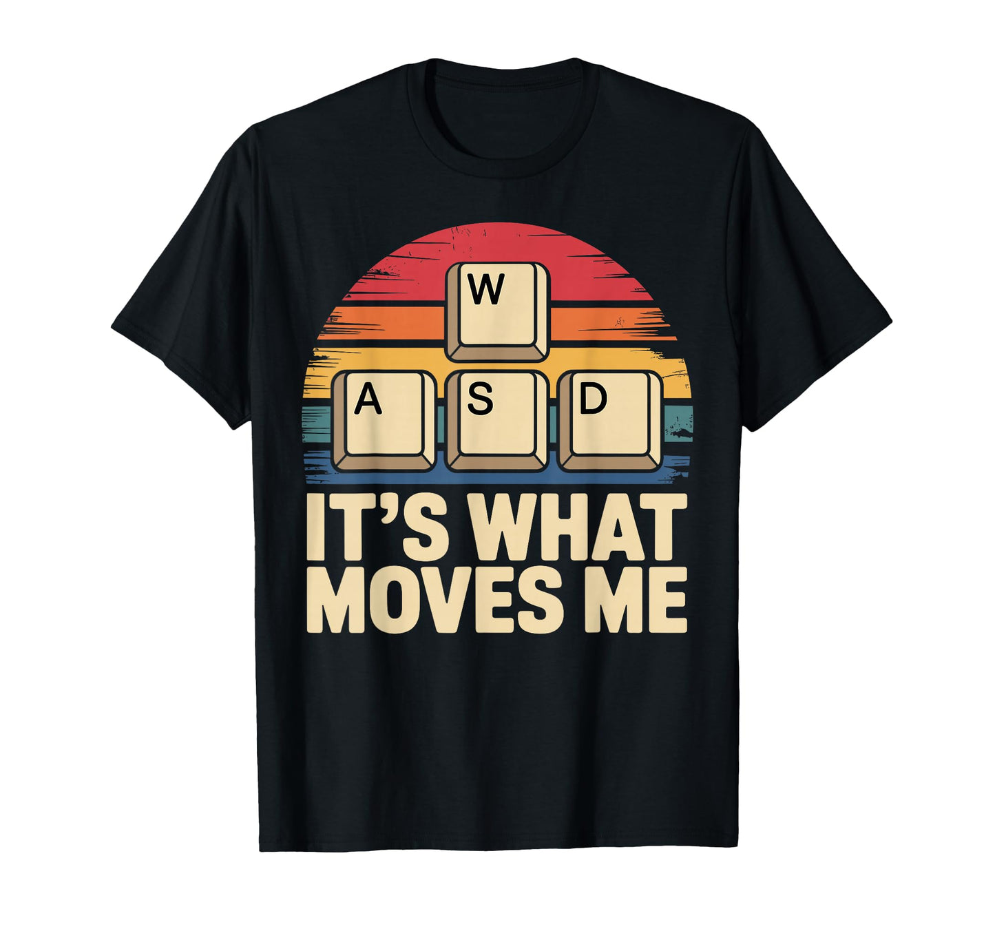 Wasd Gaming Keys Funny Pc Gamer T-Shirt - Aesthetic Graphic Unisex - T-Shirt, Sweatshirt, Hoodie