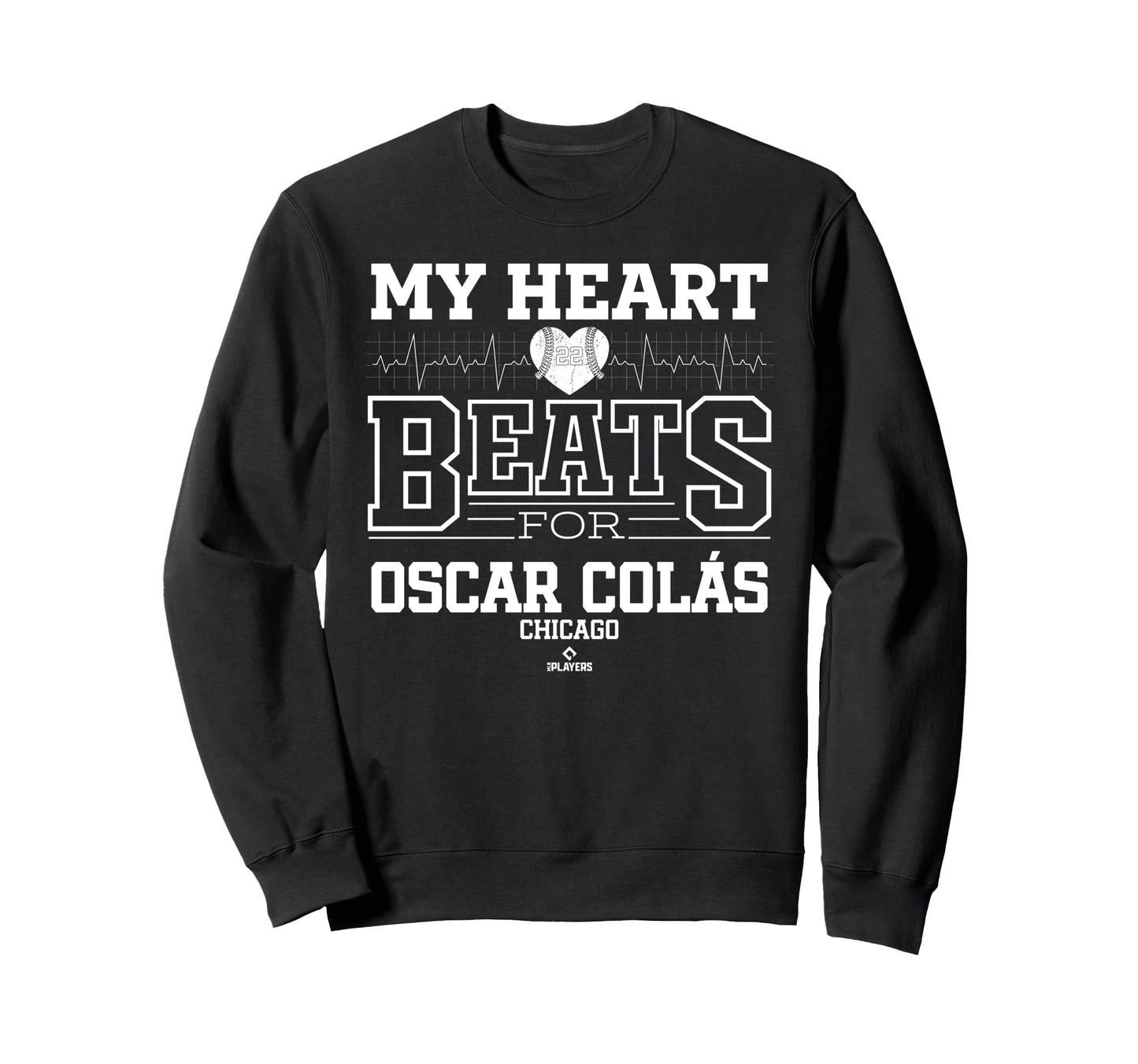 My Heart Beats Oscar Col S Chicago Sweatshirt - Graphic Print Unisex - T-Shirt, Sweatshirt, Hoodie
