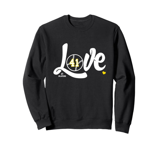 Ali Sanchez Is Love Baseball Sweatshirt - Fun Novelty Design for Adults - T-Shirt, Sweatshirt, Hoodie