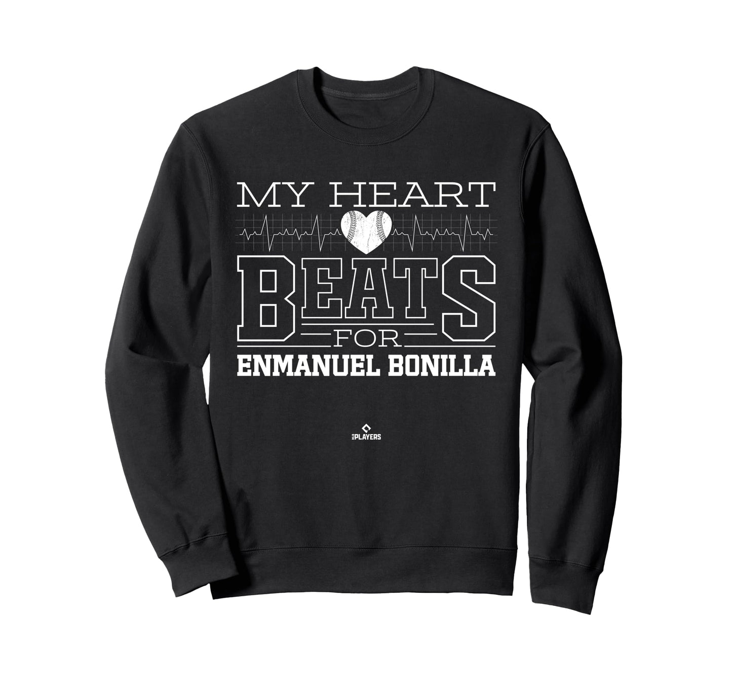 My Heart Beats Enmanuel Bonilla Sweatshirt - Novelty Apparel Men Women - T-Shirt, Sweatshirt, Hoodie