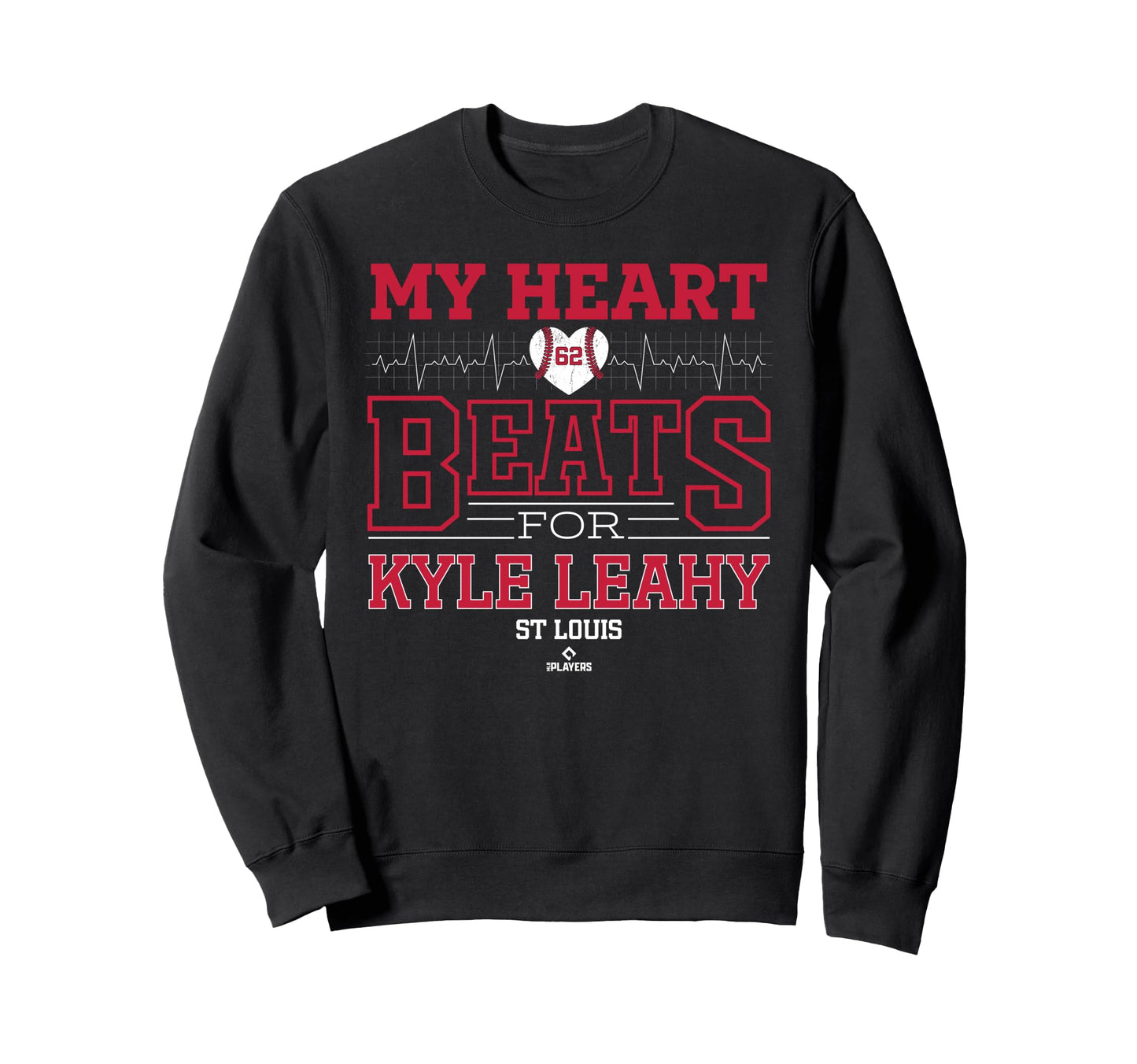 My Heart Beats Kyle Leahy St Louis Sweatshirt - Custom Art Print Men Women - T-Shirt, Sweatshirt, Hoodie