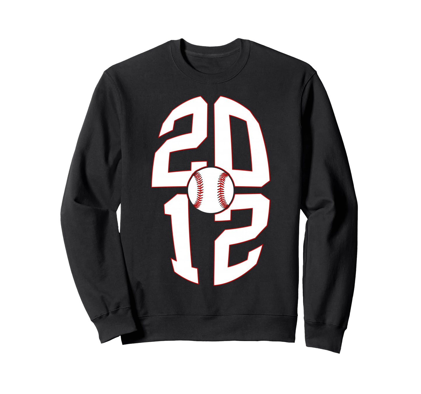 14 Years 2012 Baseball 14Th Birthday Sweatshirt - Graphic Print for Adults - T-Shirt, Sweatshirt, Hoodie