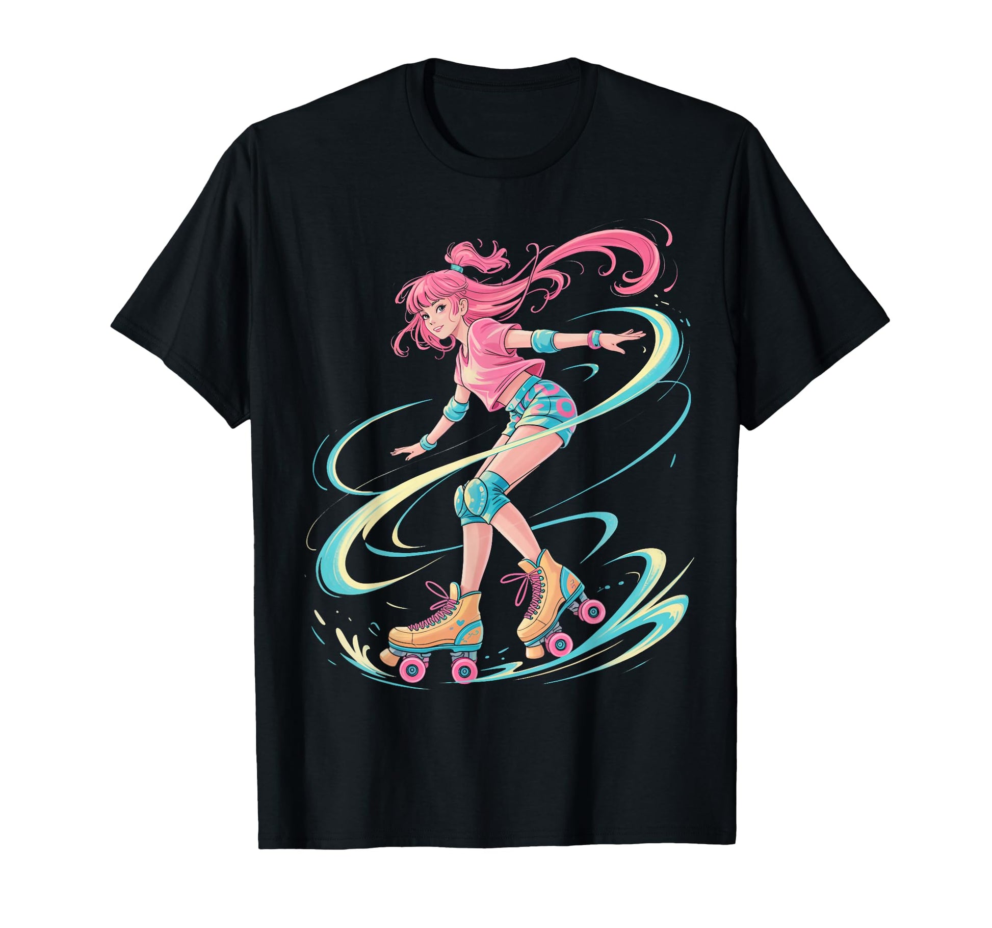 Japanese Anime Roller Skate Japan T-Shirt - Minimalist Print Unisex - T-Shirt, Sweatshirt, Hoodie
